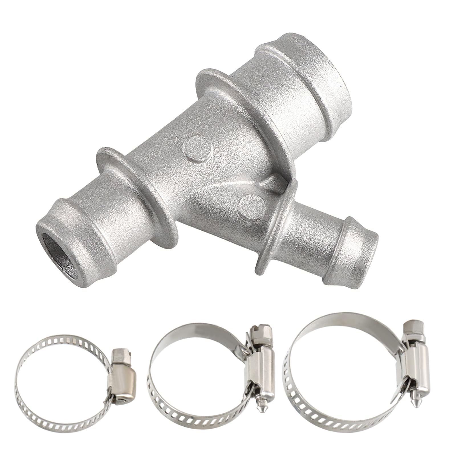 HIMARKLIF Aluminum Coolant Radiator Hose Y Junction Connector Compatible with Chevrolet Silverado Suburban Tahoe Avalance/GMC Si