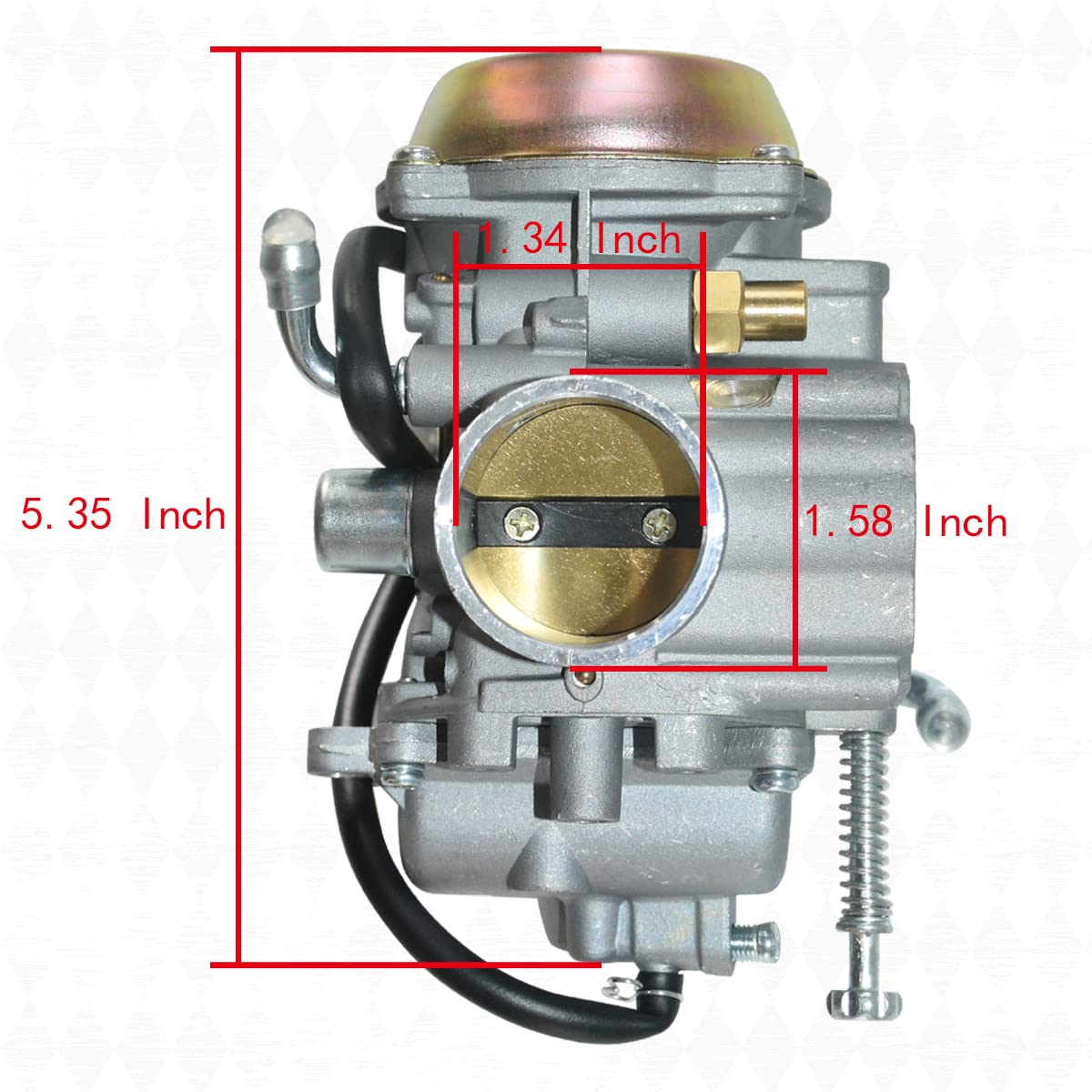 330 Carburetor Fits for Polaris Sportsman Magnum Trail Boss Blazer Scrambler Predator pedition 325 330 400 425 500 Carburetor 2x