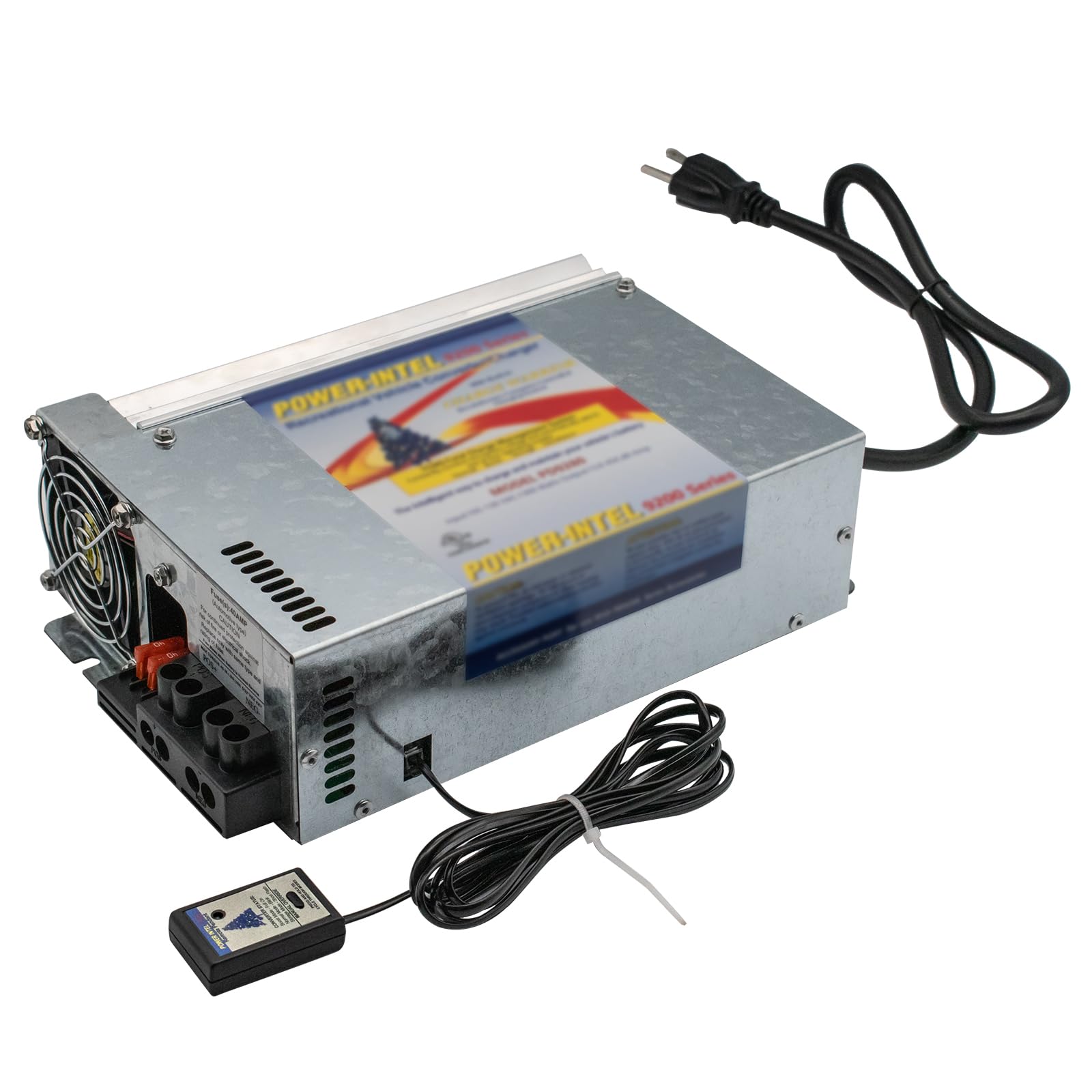 PD9280AV 12v 80 Amp RV Power Converter, PD9200 Series RV Converter/Battery Chargers for rv,Camper,caravans,120v to 12v Power Con