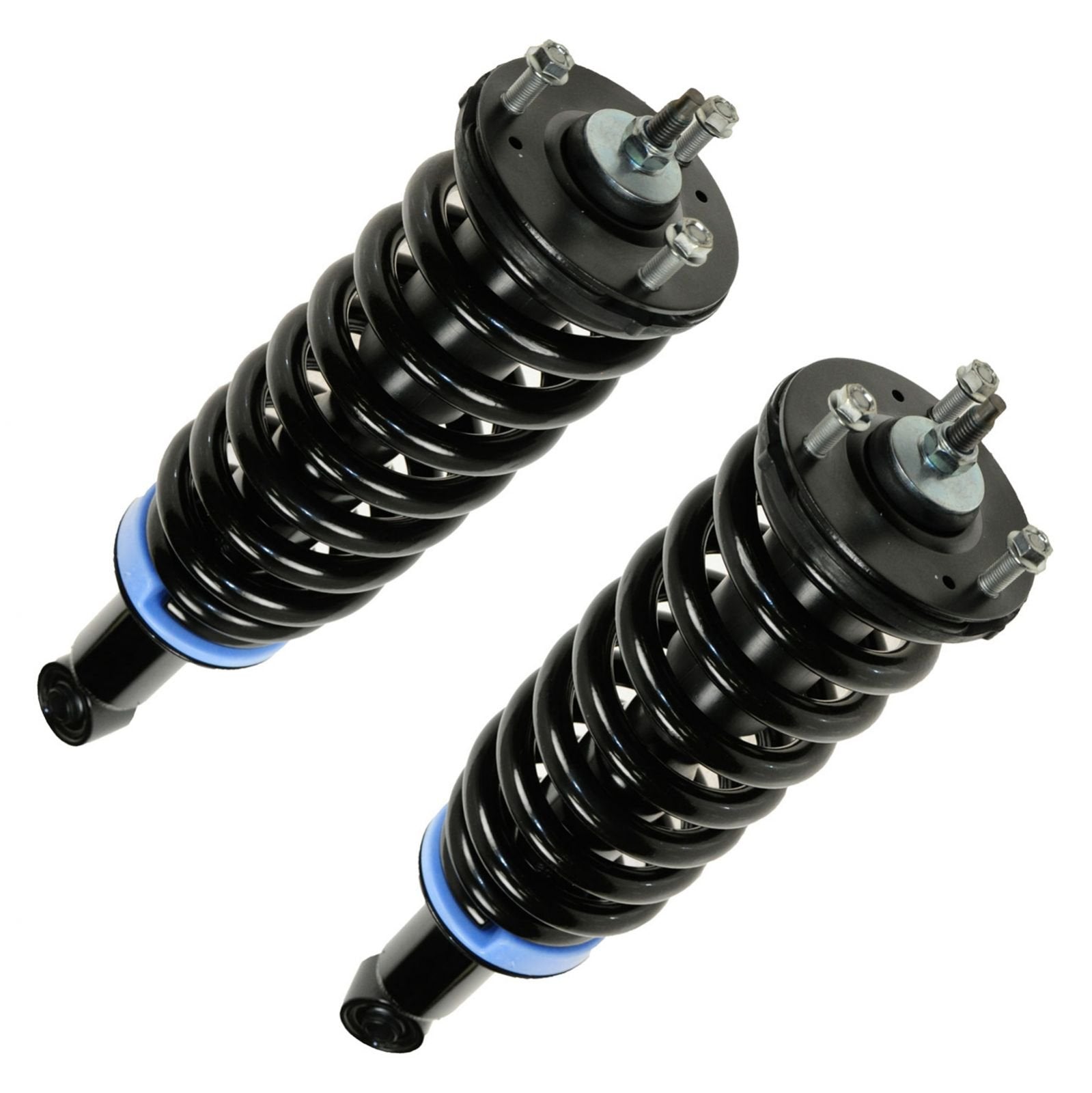 Trq Front Strut & Coil Spring Assembly Set Driver & Passenger Sides Compatible With 01-07 Toyota Sequoia