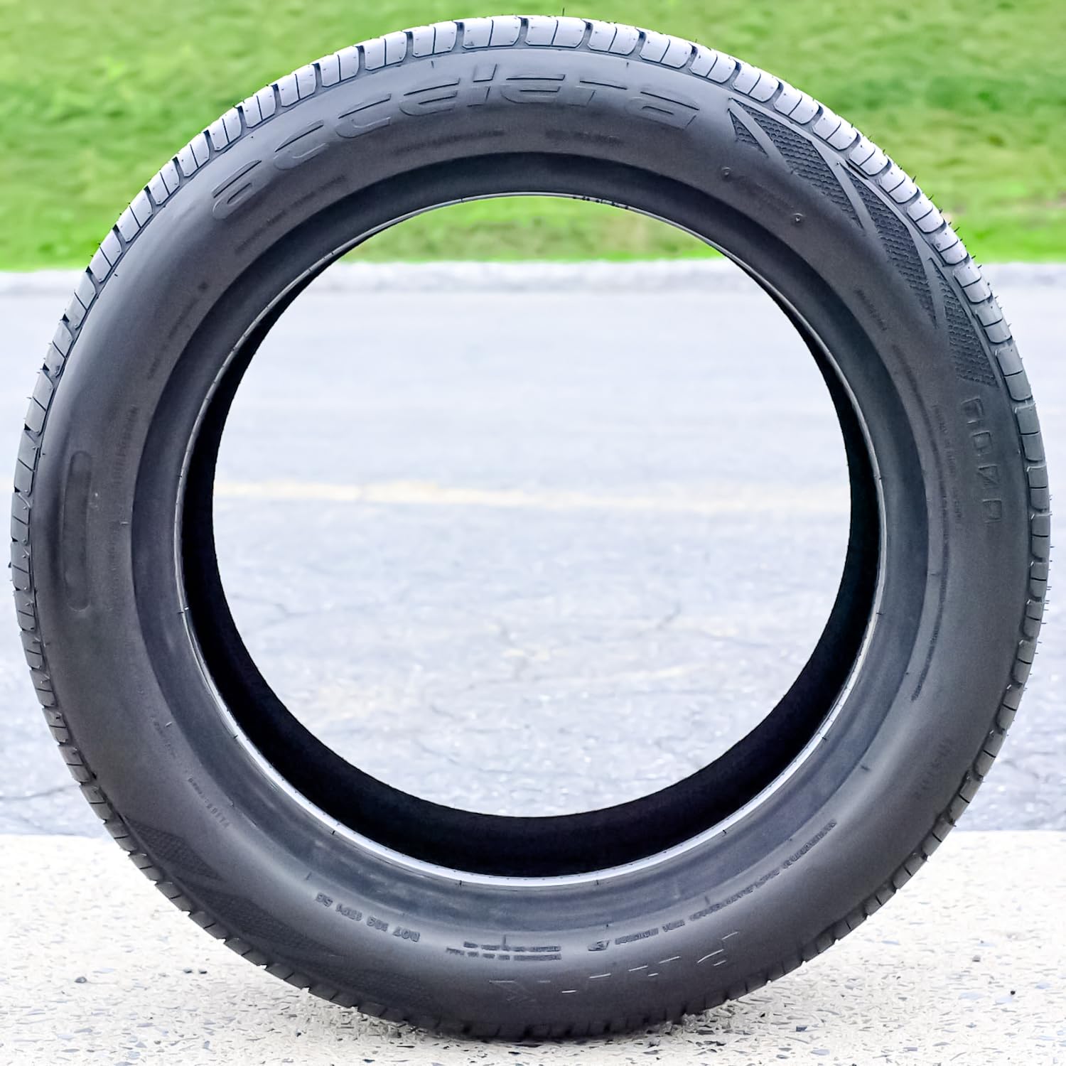 Accelera Phi-R All-Season Passenger Car Performance Radial Tire-185/35R17 185/35/17 185/35-17 82V Load Range Xl 4-Ply Bsw Black