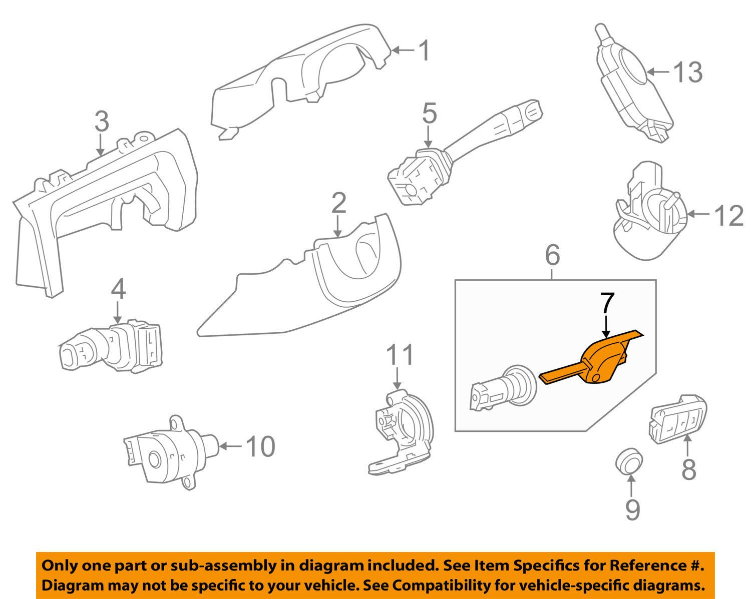 Genuine GM Key Part# - 92281663