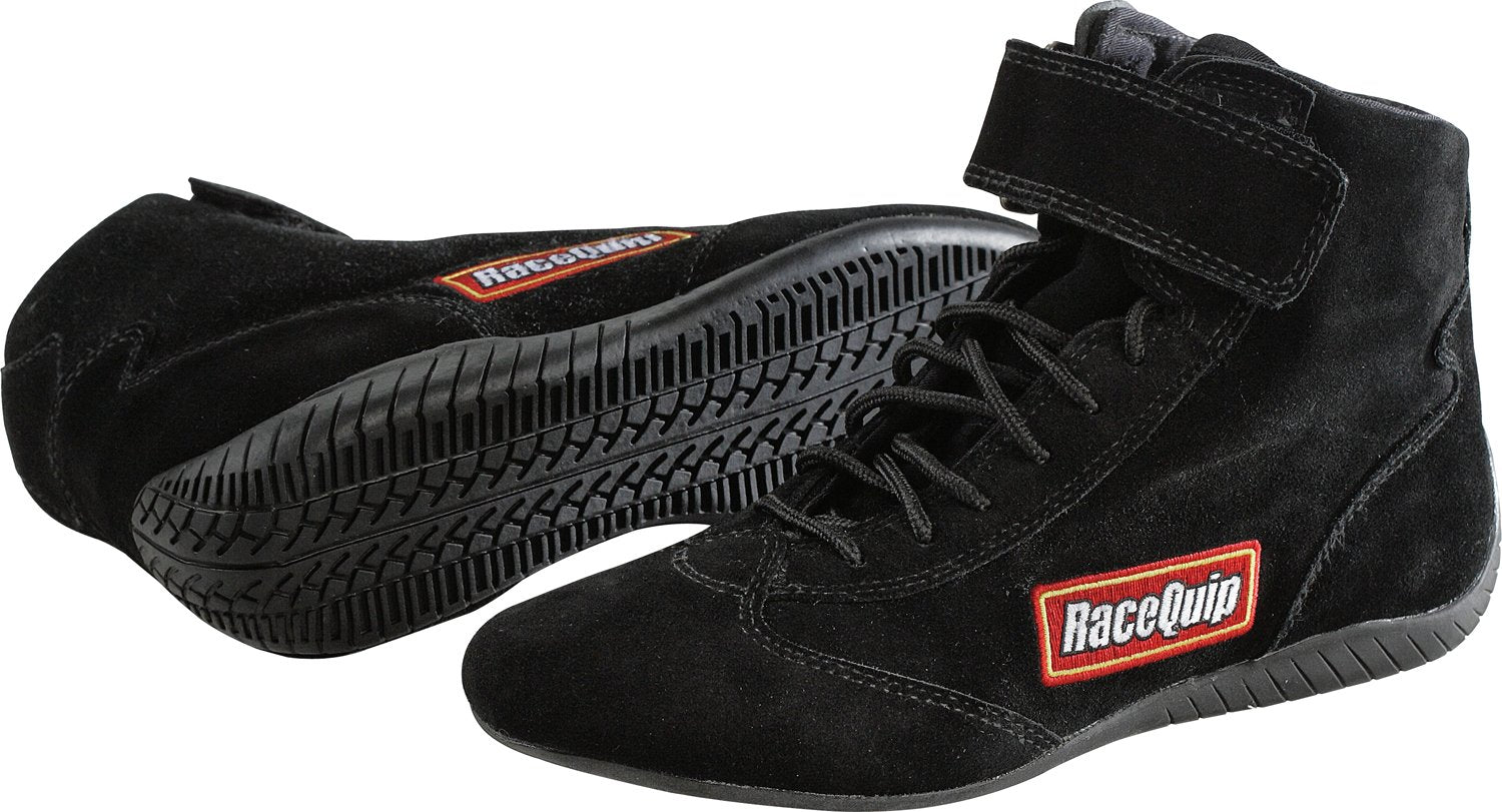 Racequip 30300120 Size 12 Sfi Race Shoe  Black