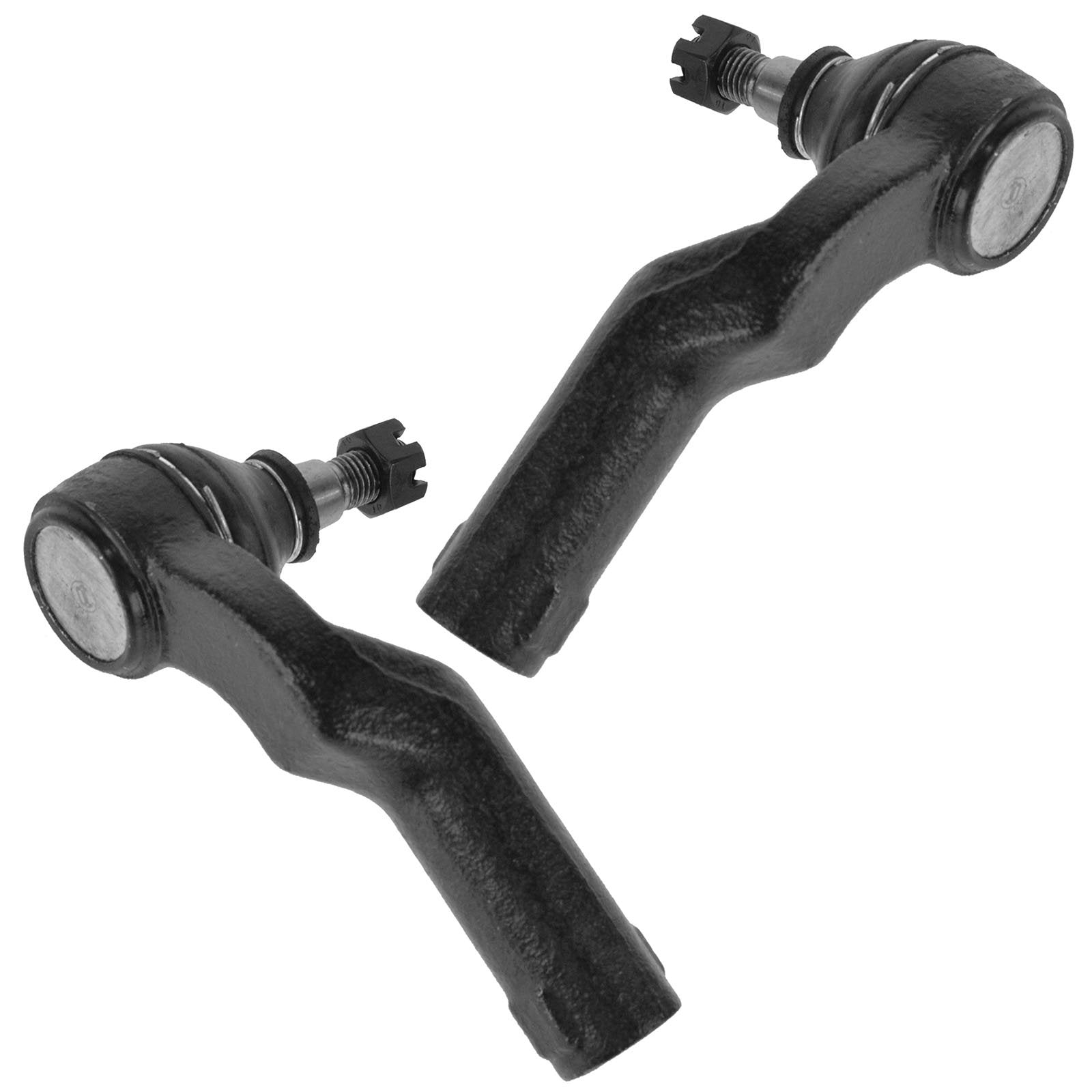 Trq Front Tie Rod Set Compatible With 2004-2013 Mazda 3 2006-2015 5