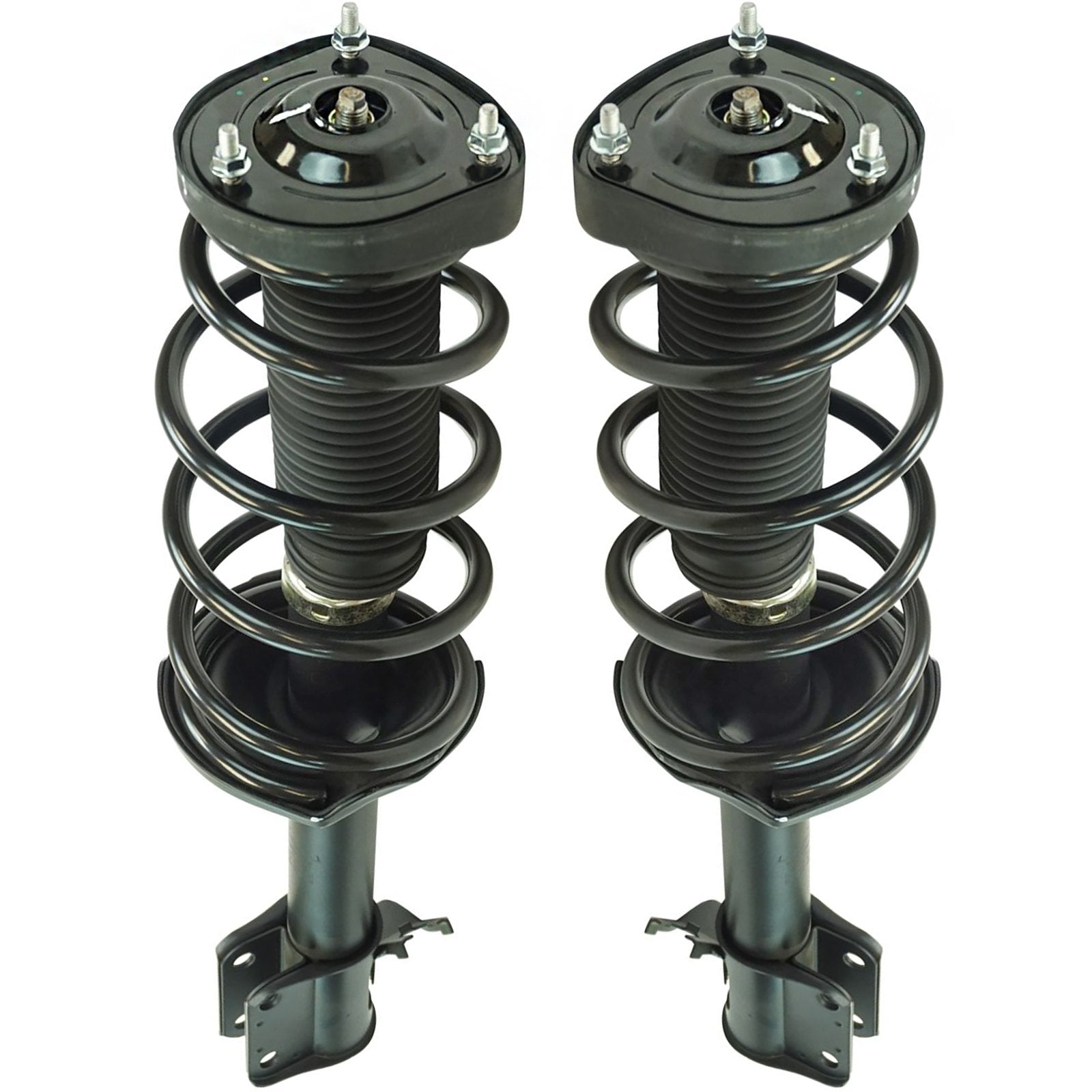 Trq Rear Strut & Coil Spring Assembly Set Driver & Passenger Sides Compatible With 03-05 Subaru Forester