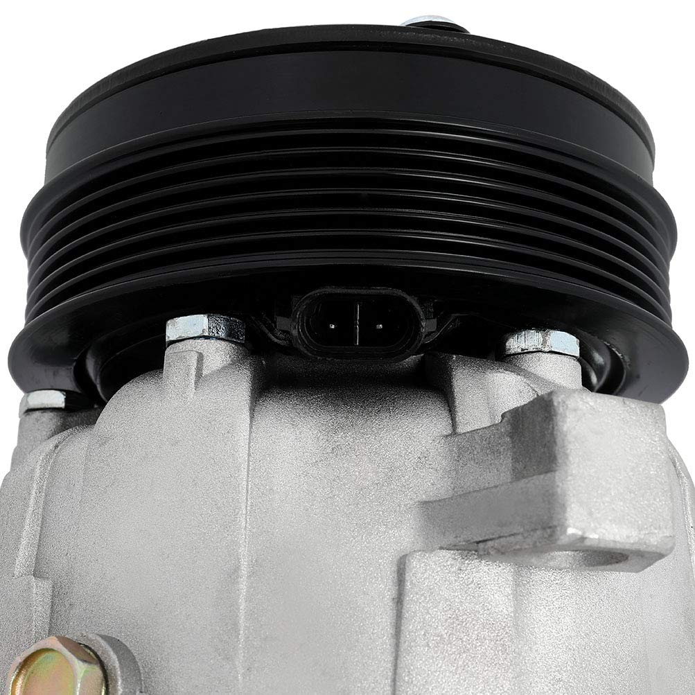 ECCPP A/C Compressor with Clutch for Pontiac Bonneville & Buick LeSabre, 3.8L & 4.6L, Model CO 20195C