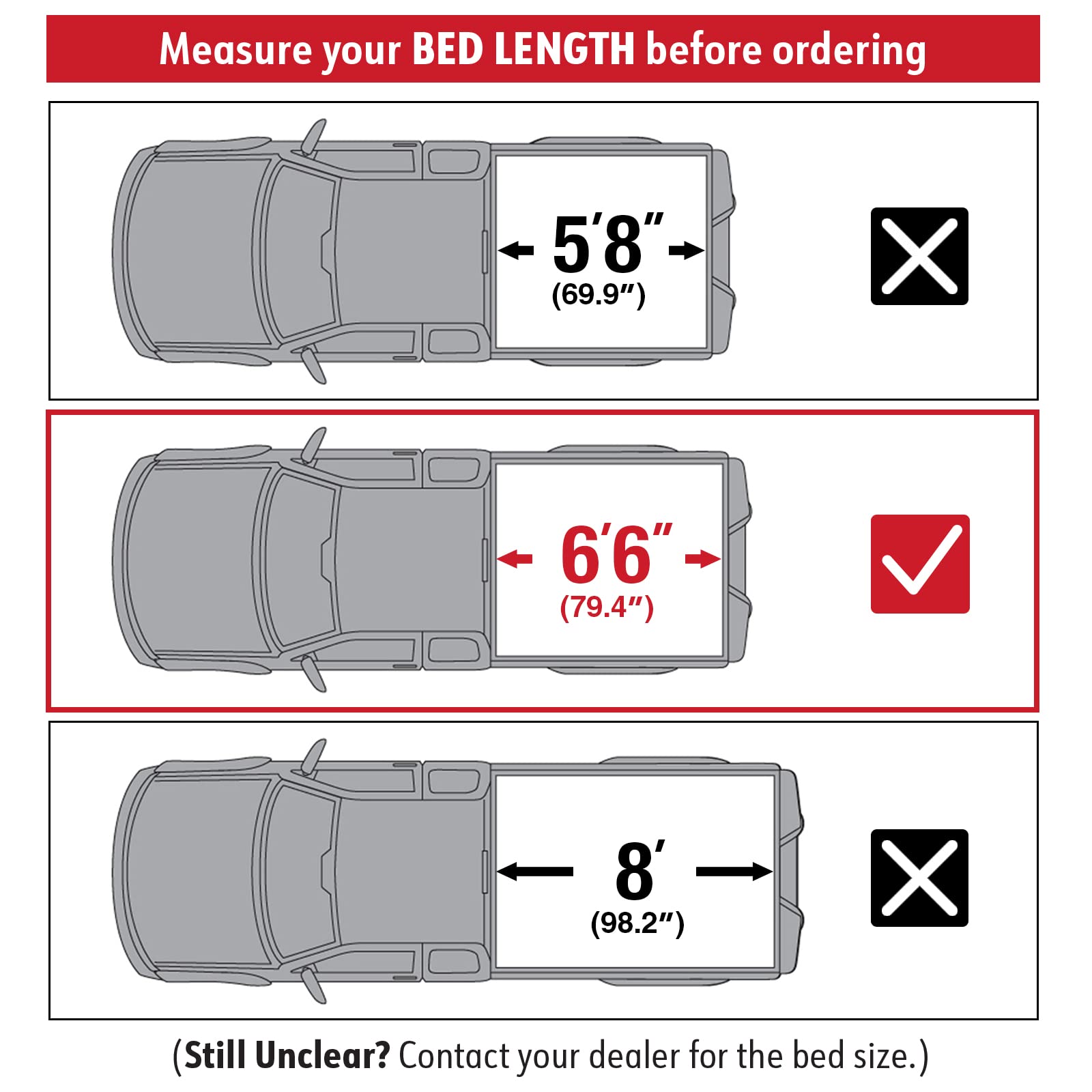 MaxMate Soft Roll-up Truck Bed Tonneau Cover Compatible with 2019-2025 Chevy Silverado GMC Sierra 1500 (Not Fit 19 LD; 19-25 Cla