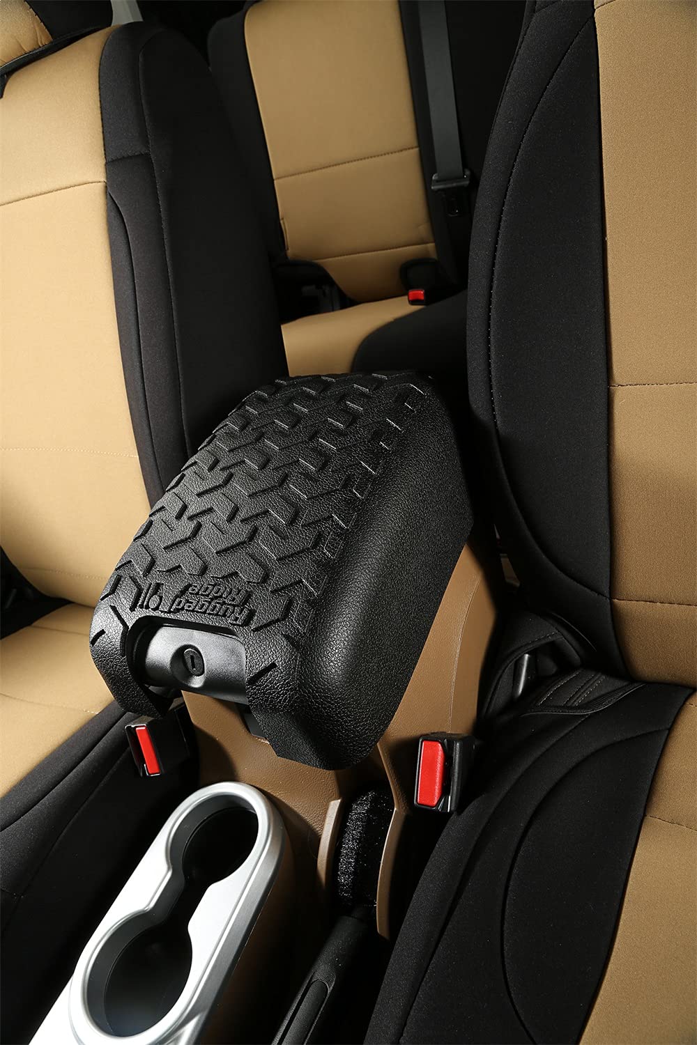 Rugged Ridge | Center Console Cover, Black | 13107.42 | Fits 2011-2018 Jeep Wrangler Jk