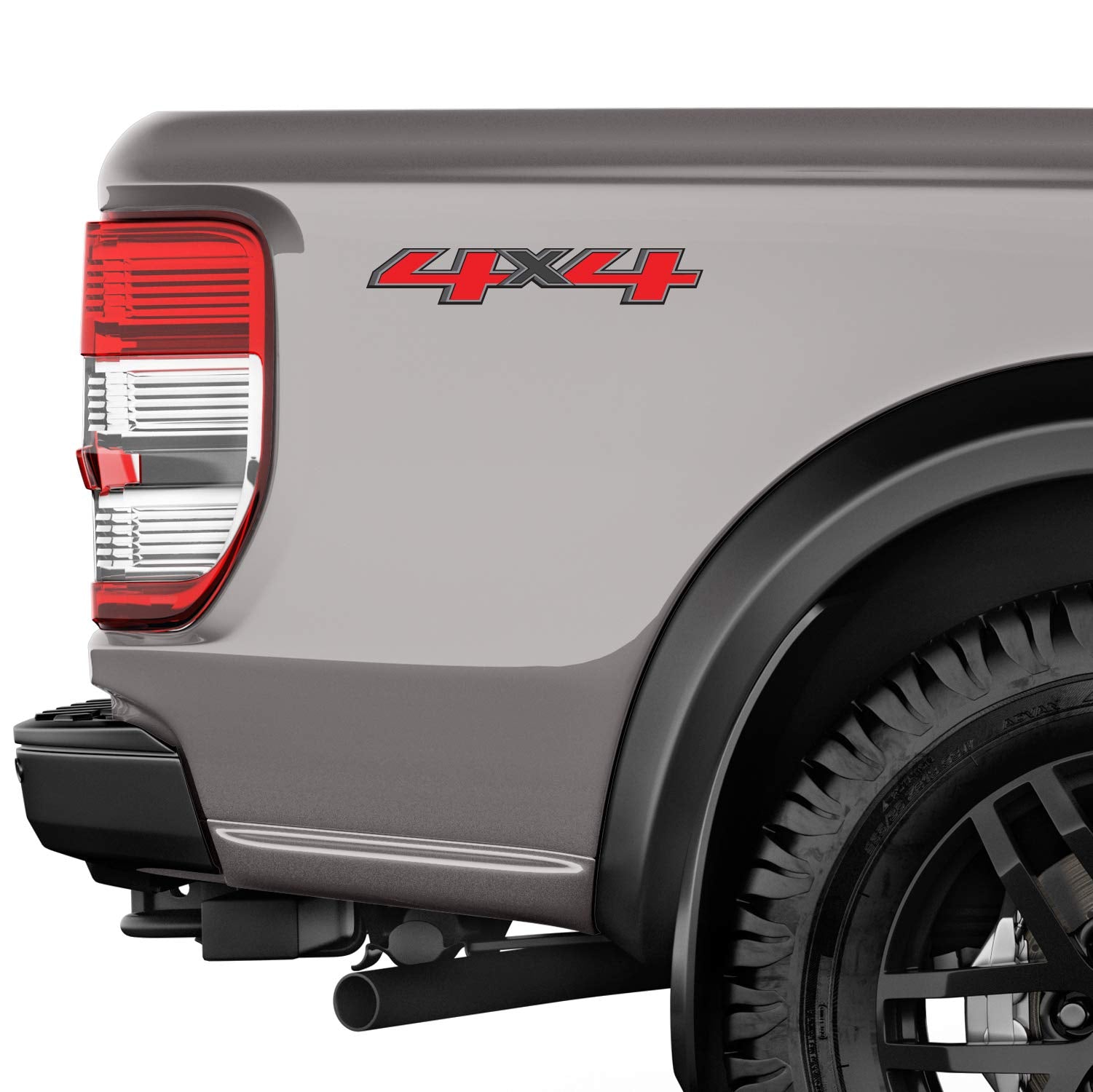 4X4 Truck Decals 2014-2017 Bedside Replacement Stickers (Oem 4Pcs)