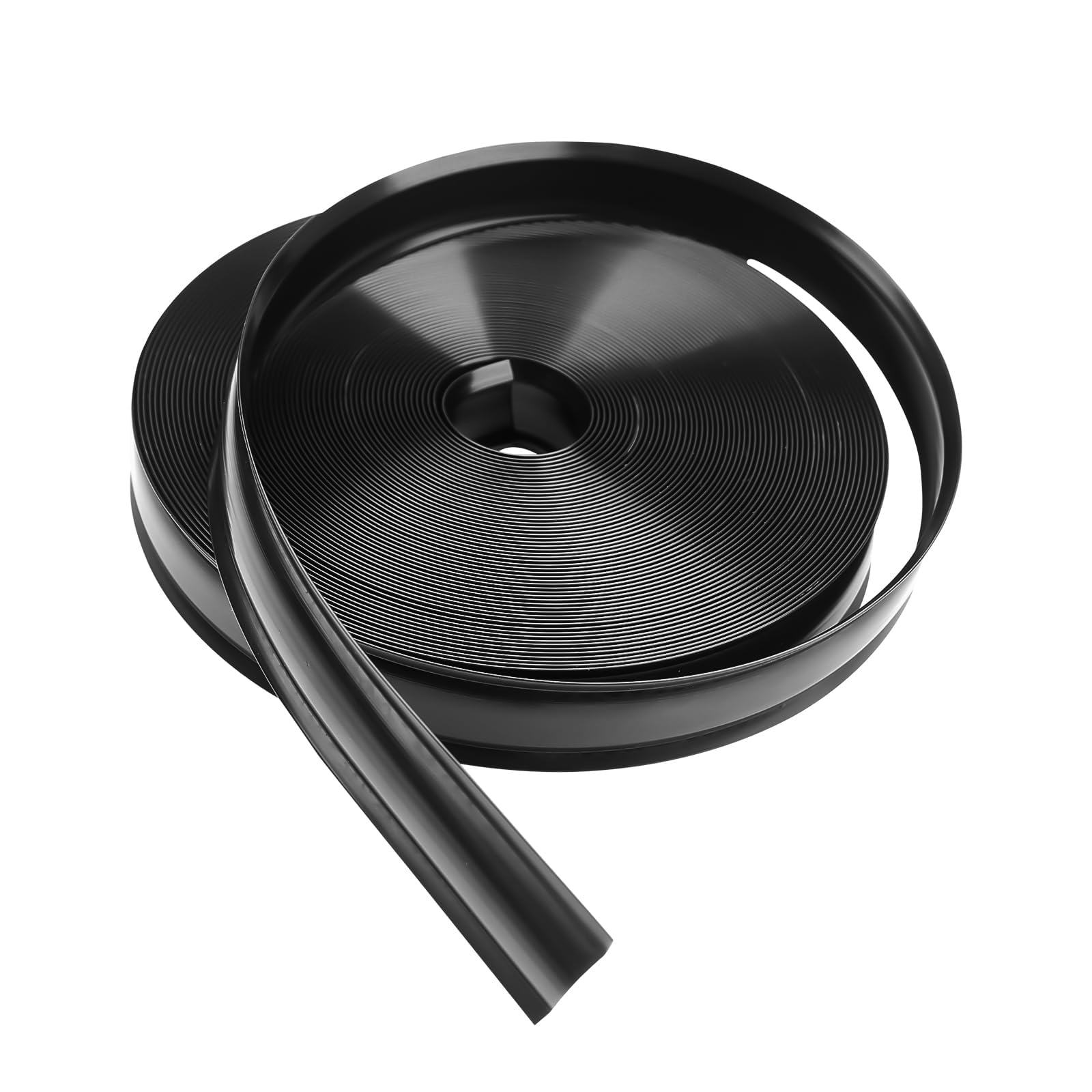 1'' Black Vinyl Trim Molding Screw Cover Rv Boat Camper Travel Trailer (50 Ft)