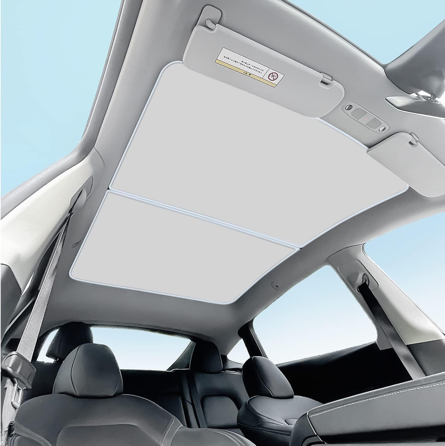 Topfit For Model Y Sunshade Roof Window Insulation Uv Rays Protection Sun Shade For Tesla Model Y Heat Blocking Shades Shading R
