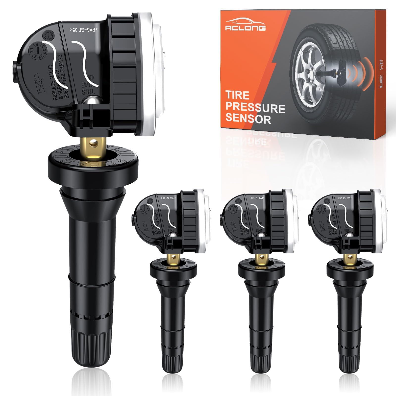 TPMS Sensor, 315MHZ Tire Pressure Monitor System Sensors for Ford Expedition 2018-2021, F-Series SD 2017-2021, Fusion 2017-2021,