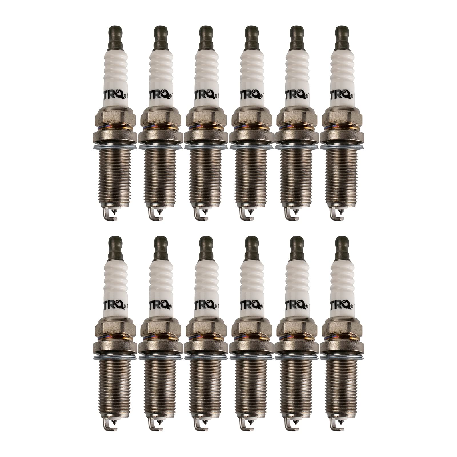 Trq Iridium Spark Plugs Engine Tune Up Ignition Kit 12 Piece Set Compatible With 1994-1996 Jaguar Xj12 1982-1995 Xjs
