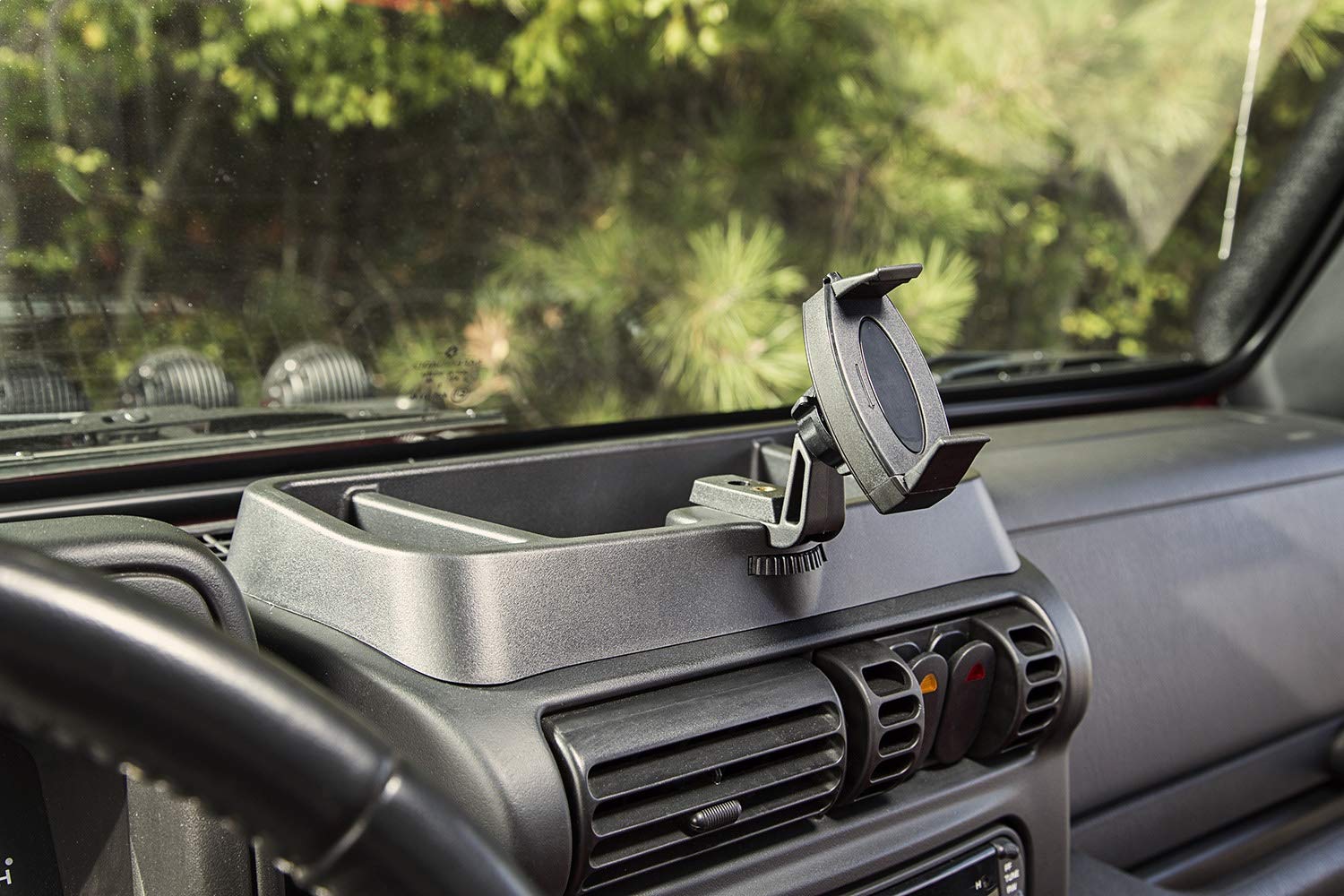Rugged Ridge | Dash Multi-Mount, Phone Holder | 13551.19 | Fits 1997-2006 Jeep Wrangler Tj/Lj