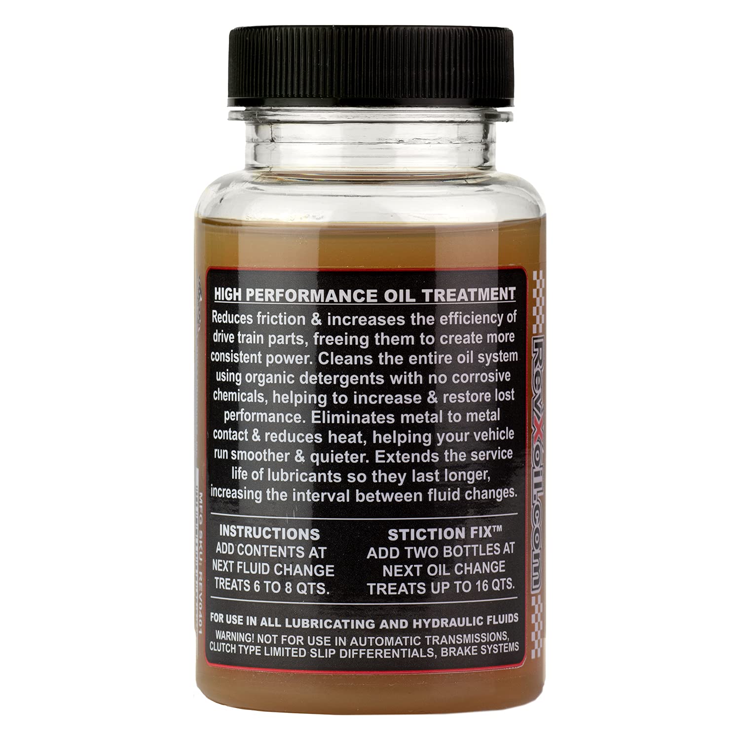 REV X Stiction Fix Oil Treatment - 4 fl. oz. (2 Pack) - Model REV0402