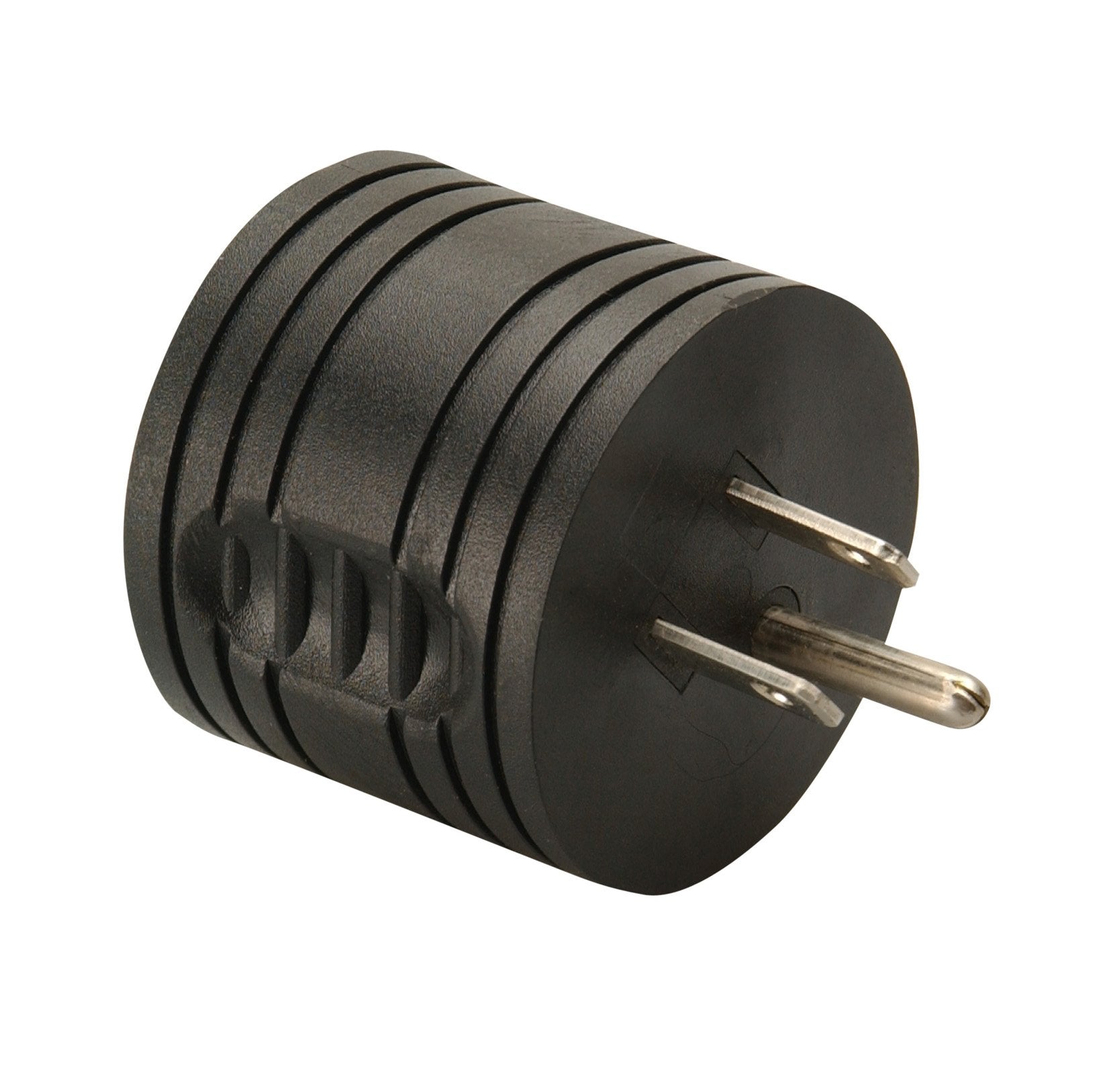 Coleman Cable 09521-33-88 Straight Rv Adapter; 5-15P To 30A Rv