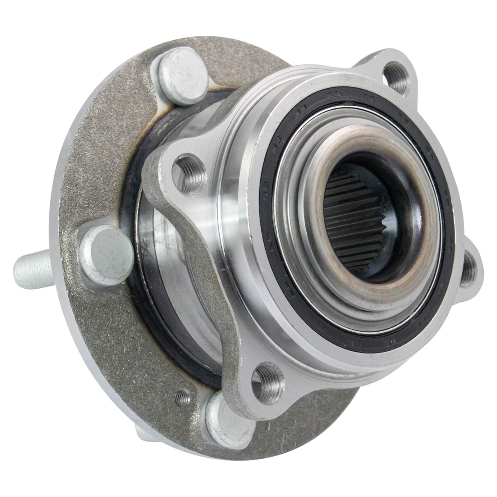 Trq Front Rear Wheel Hub Bearings Assembly Set Compatible With 2007-2020 Hyundai Santa Fe 2013-2018 Santa Fe Sport 2019 Santa Fe