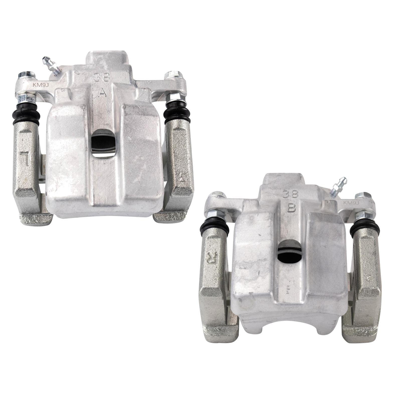 Trq Rear Brake Caliper Set Compatible With 2013-2015 Toyota Avalon 2012-2017 Camry