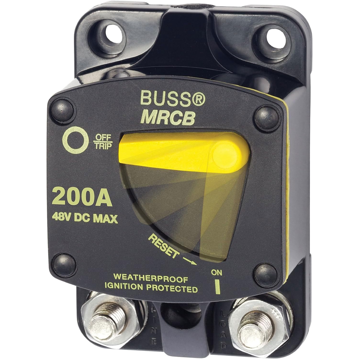 Blue Sea Systems 7149 187-Series Circuit Breaker, Surface Mount, 200A