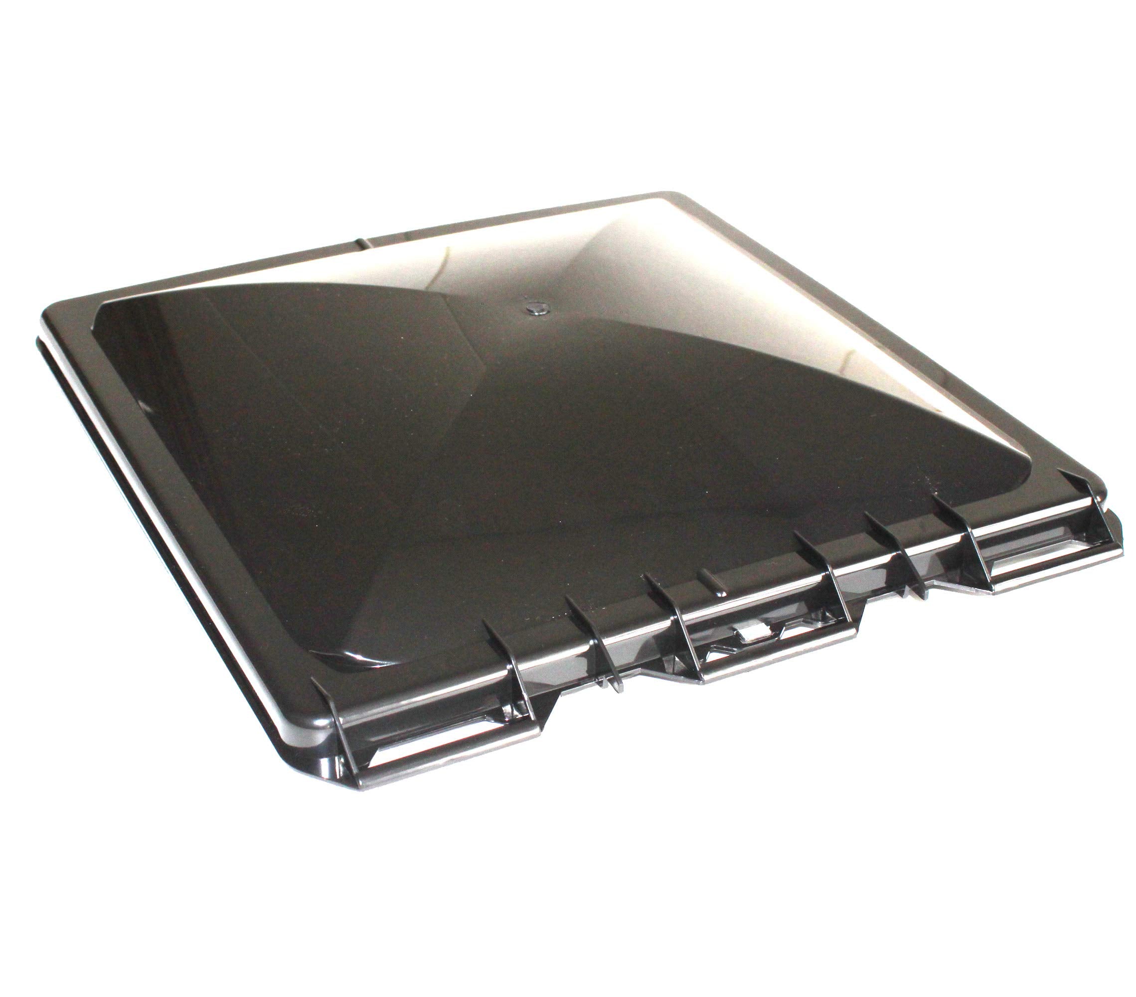 X-Haibei Rv Roof Vent Cover 13 X 14 X 2 Inch Vent Lid Universal Replacement For Camper Trailer, Black, Polypropylene