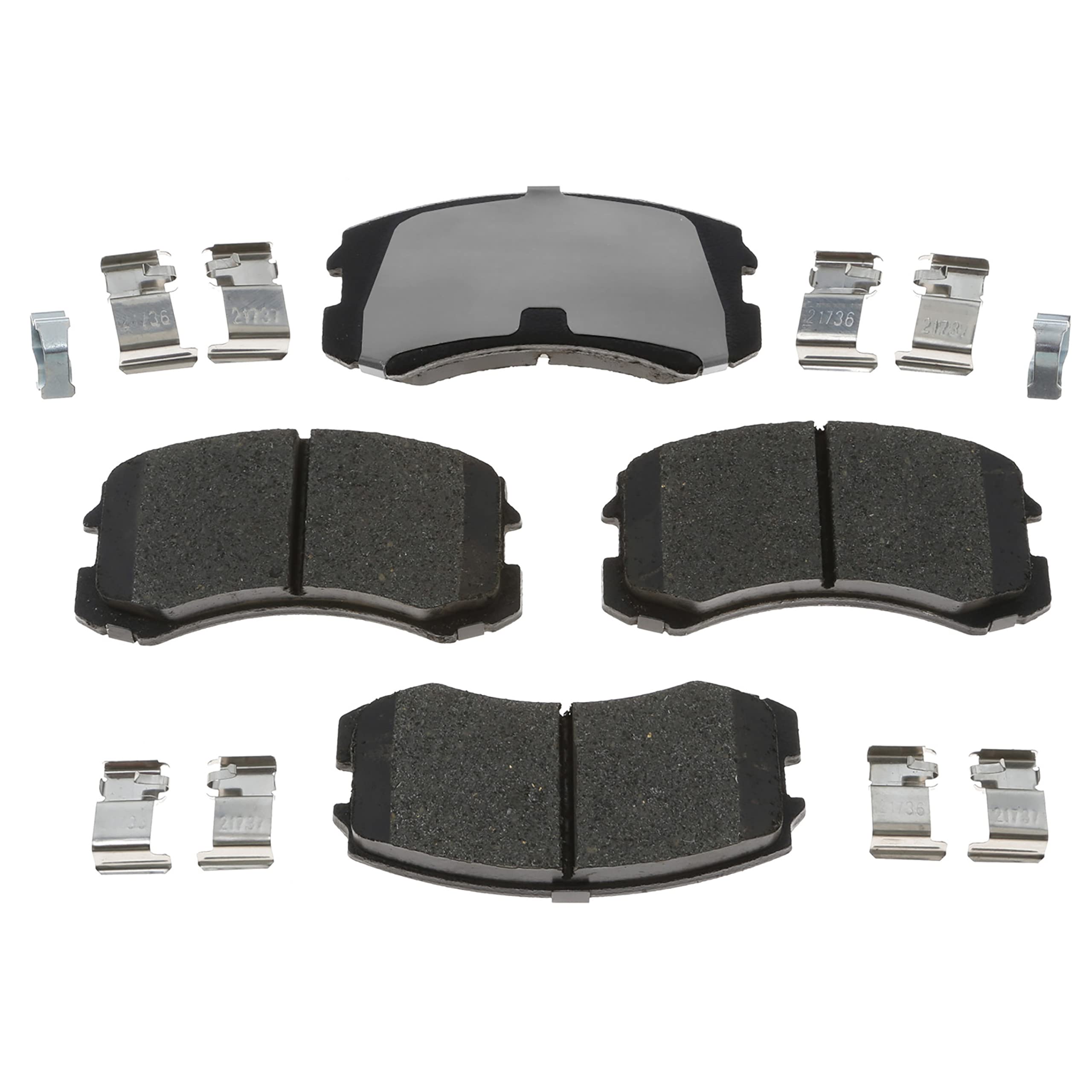 Raybestos Premium Raybestos Element3 Eht Replacement Front Brake Pad Set For Select 2002-2007 Mitsubishi Lancer