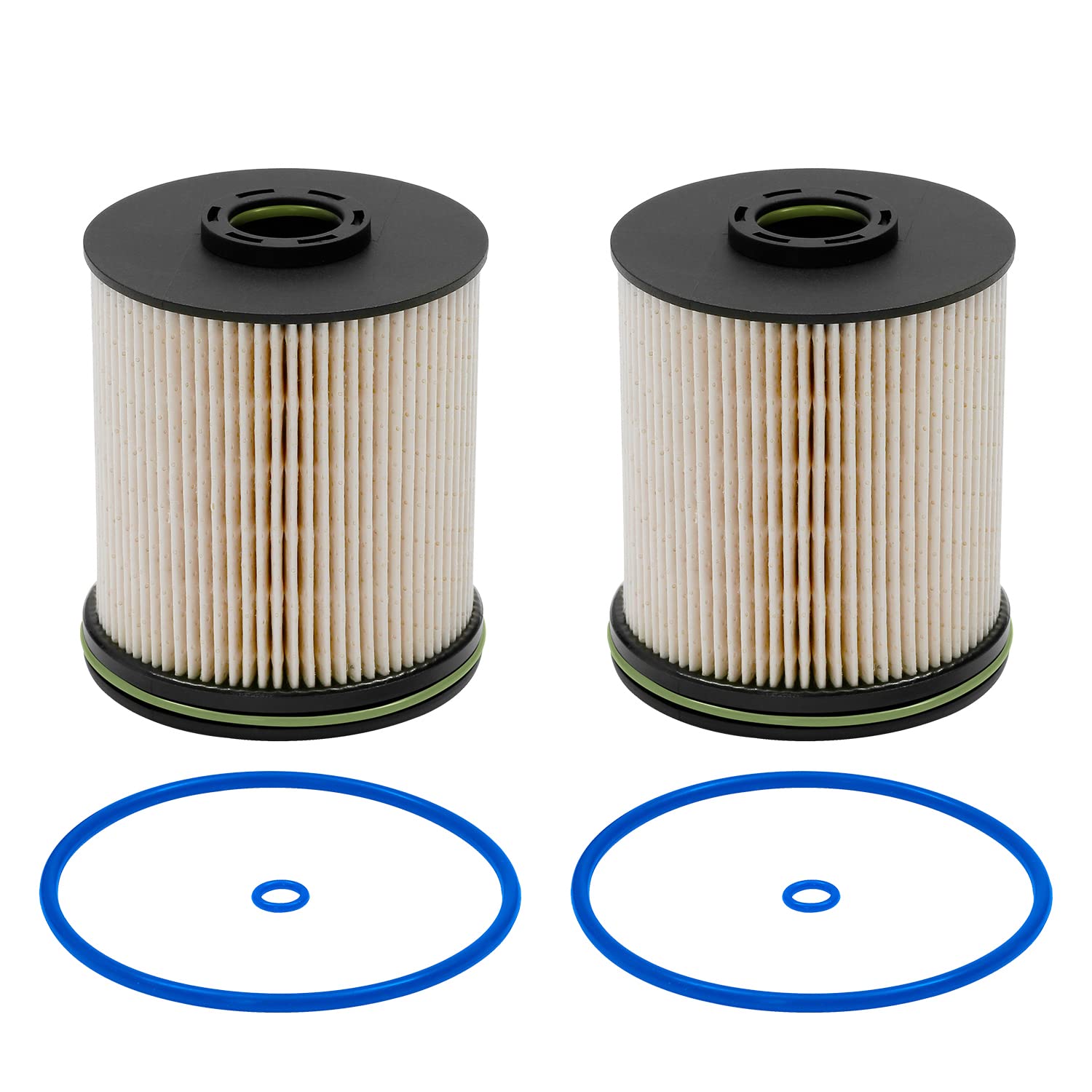 TP1015 Fuel Filter for 6.6L Duramax Diesel Compatible with 2017-2021 Chevy Silverado/GMC Sierra 2500HD 3500HD, 2014-2019 Chevy C