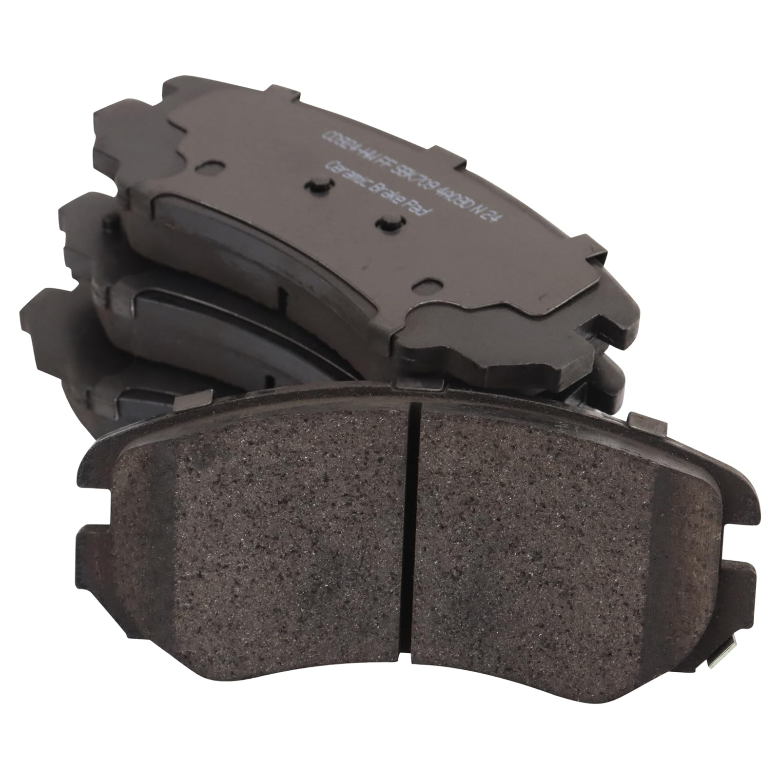 Trq Front Brake Pad & Rotor Kit Brake Pads Brake Rotor Ceramic Compatible With 2007-2010 Hyundai Elantra