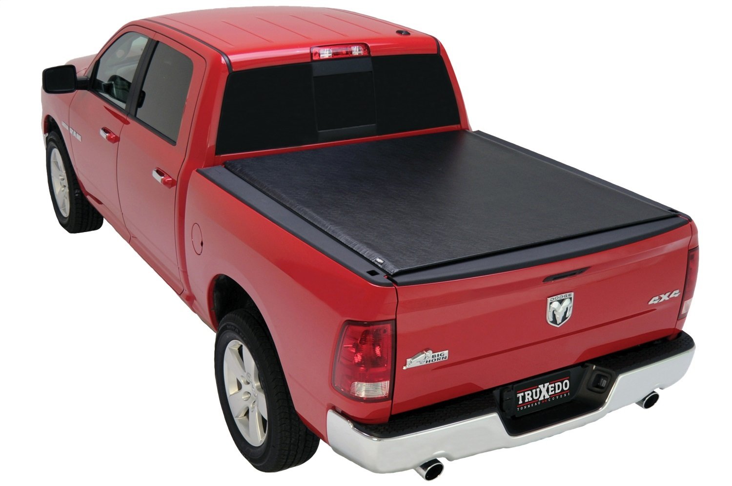 Realtruck Truxedo 587001 Realtruck Truxedo® Lo Pro Qt Roll-Up Tonneau Cover Fits Ram 1500, Black
