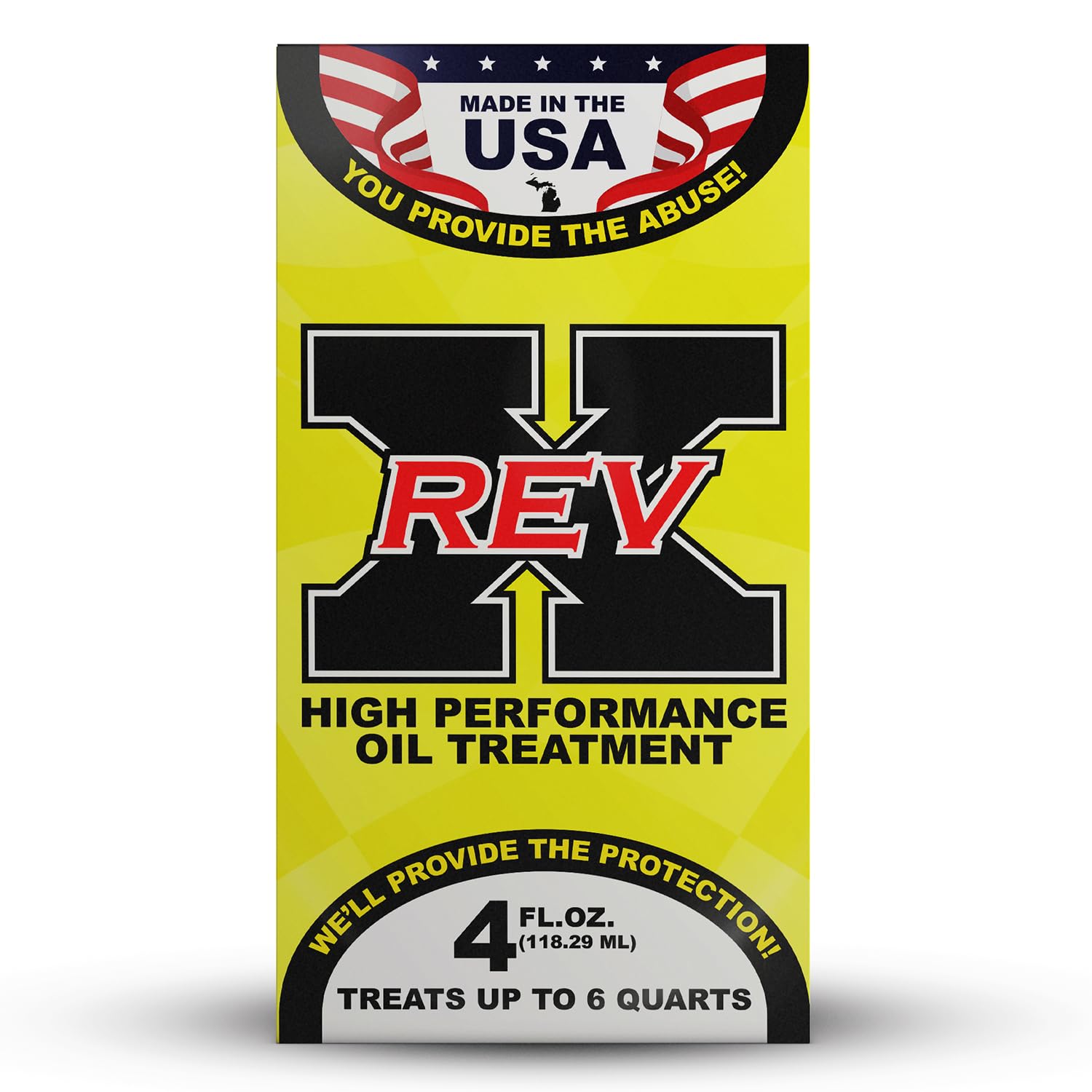 REV X High Performance Oil Additive - 4 Pack, 4 fl. oz. Each, Model REV0404