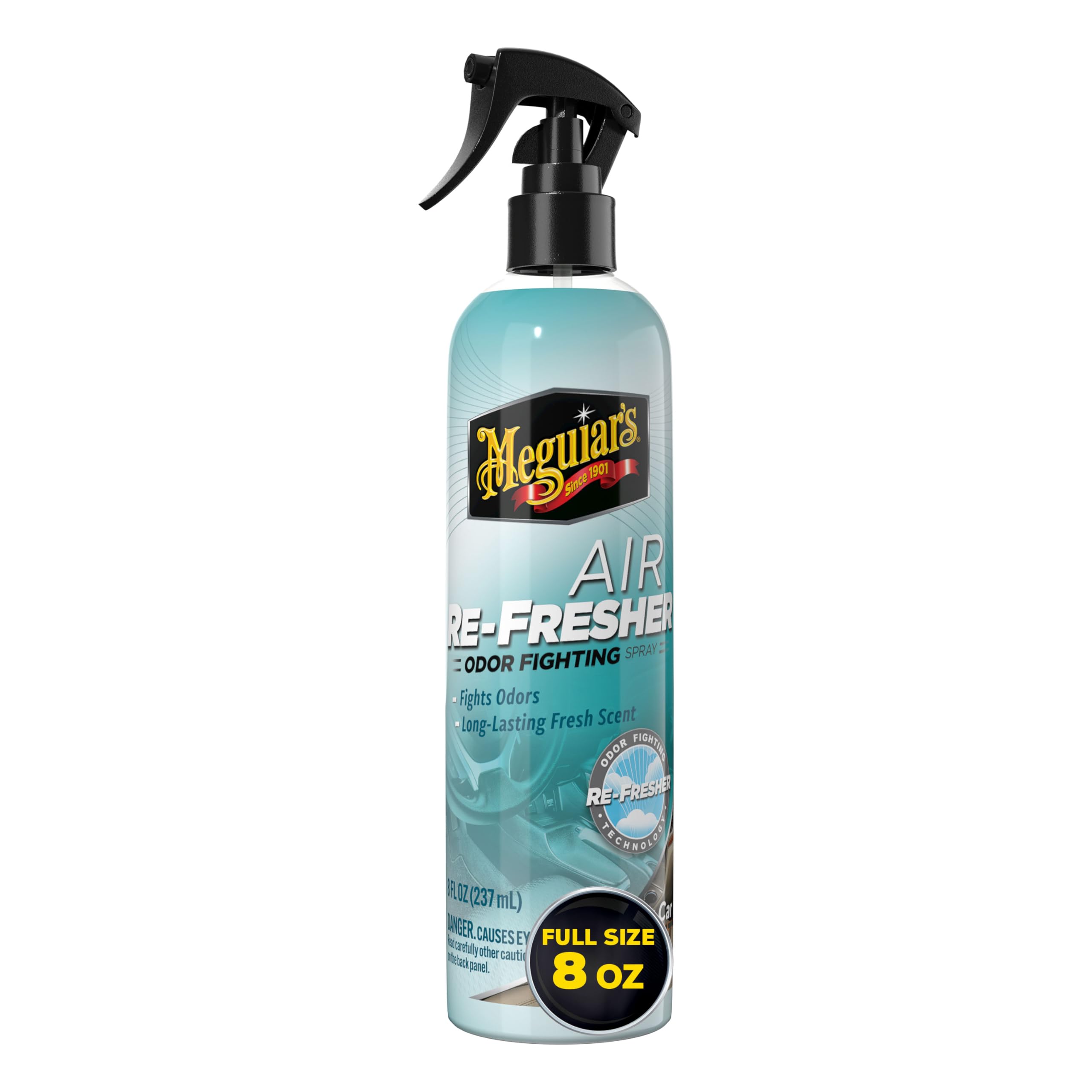 Meguiars Air Re-Fresher Odor Fighting Spray - New Car Scent - Convenient Car Air Freshener That Instantly Fights Odors And Leave