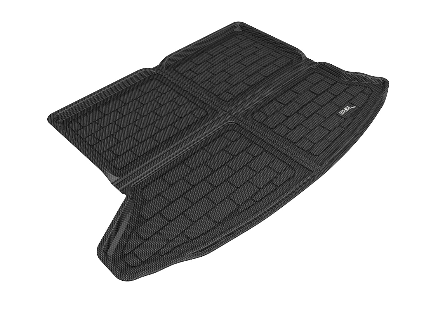 3D MAXpider Custom Fit Kagu Cargo Liner (Black) Compatible with Cadillac XT4 20192023  Cargo Liner