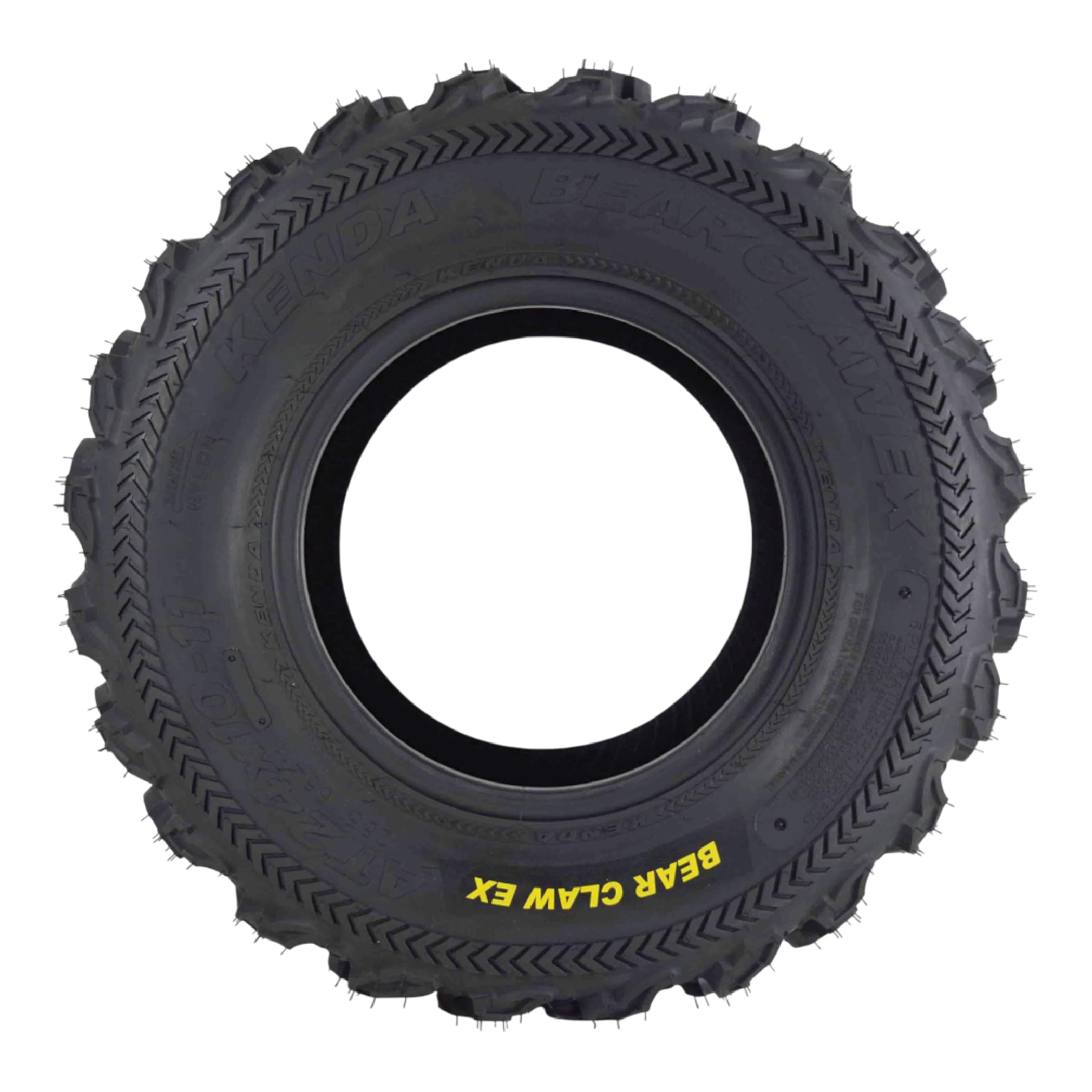 Kenda Bearclaw Ex K573-24X10-11 Rear Tires For All Terrain (Atv), Utv, And Side By Side (Sxs) Vehicles - 6-Ply - Bear Claw Ex 24
