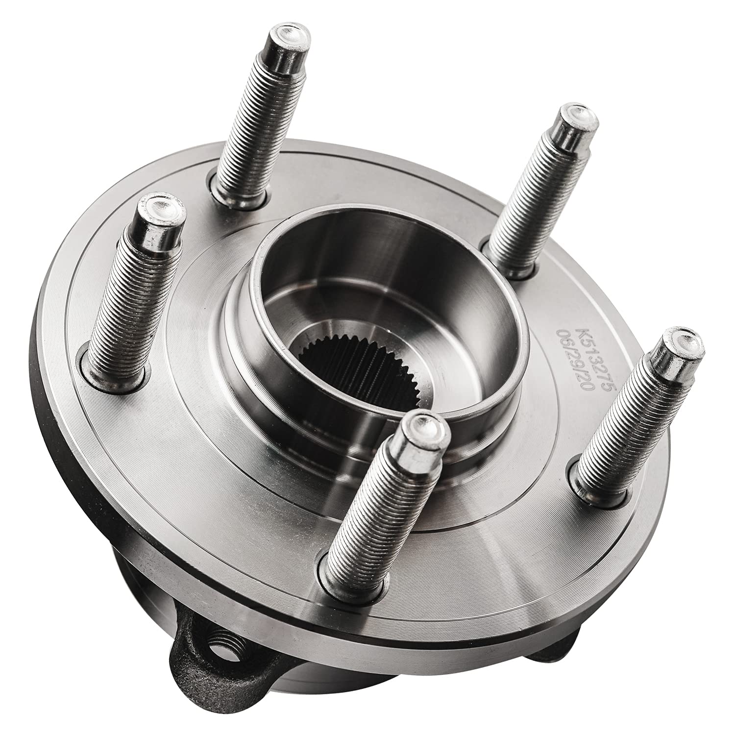 Detroit Axle - 513275 Front Wheel Bearing Hub For 09-19 Ford Flex 13-19 Taurus Lincoln Mks Mkt, Replacement 2013 2014 2015 2016 2017 2018 2019 Wheel Bearing And Hub Assembly