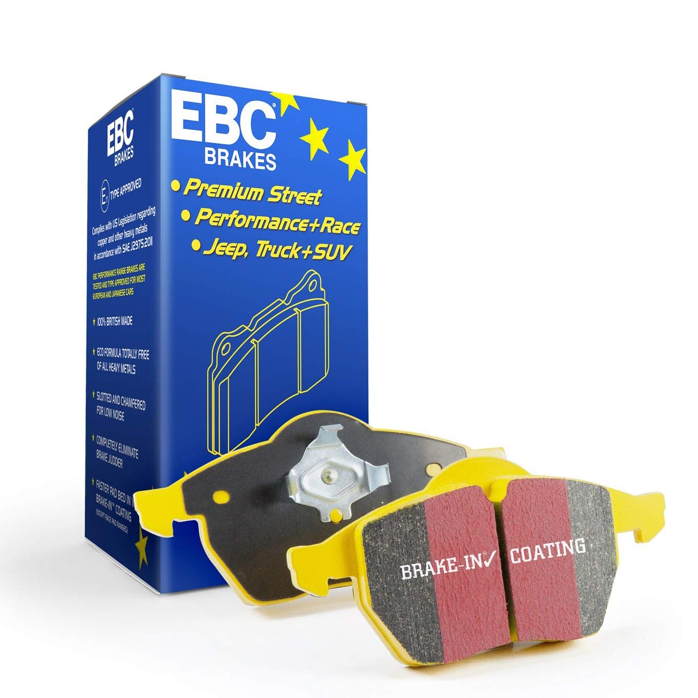 EBC Brakes DP41308R Yellowstuff Brakes Pads for 2000-2005 Ford Excursion