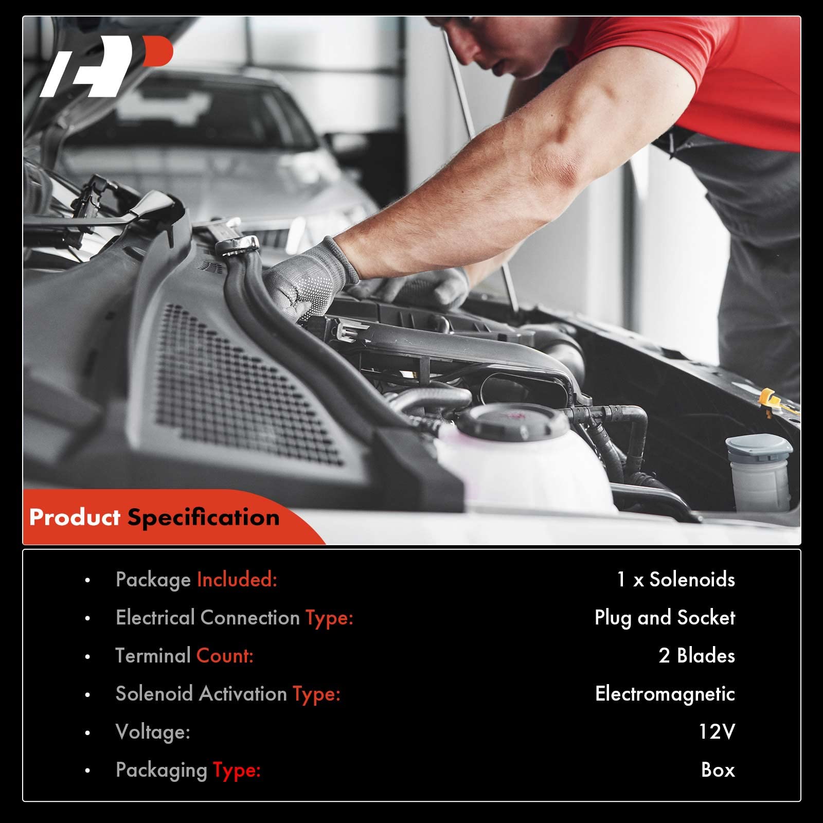 A-Premium Engine Variable Valve Timing (Vvt) Solenoid Compatible With Hyundai Sonata Accent Tucson Elantra Kona & Kia Soul Optim
