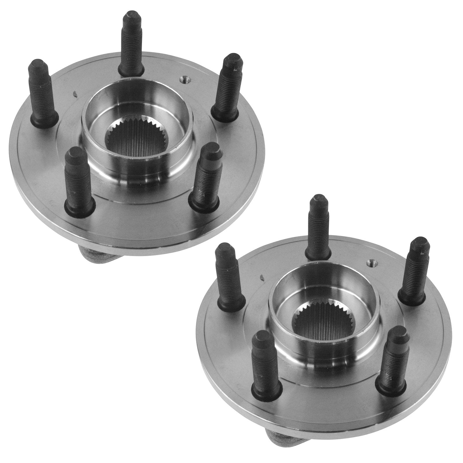 Trq Rear Wheel Hub Bearings Assembly Set Compatible With 2014-2017 Cadillac Cts 2010-2015 Chevrolet Camaro