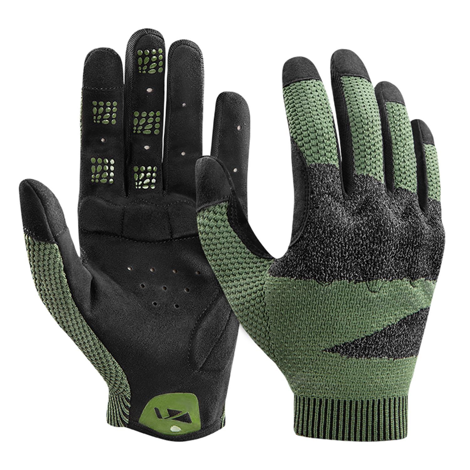 VXW Motorcycle Gloves for Men Full Finger Touchscreen Motorbike Gloves High Protection Motorcycle Gear for BMX ATV Road Racing(X