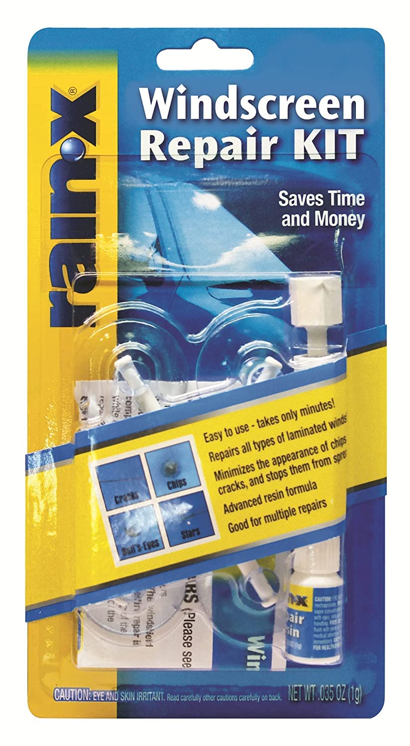 RainX Fix a Windshield Do it Yourself Windshield Repair Kit, for Chips, Cracks, BulllsEyes and Stars (2 pack