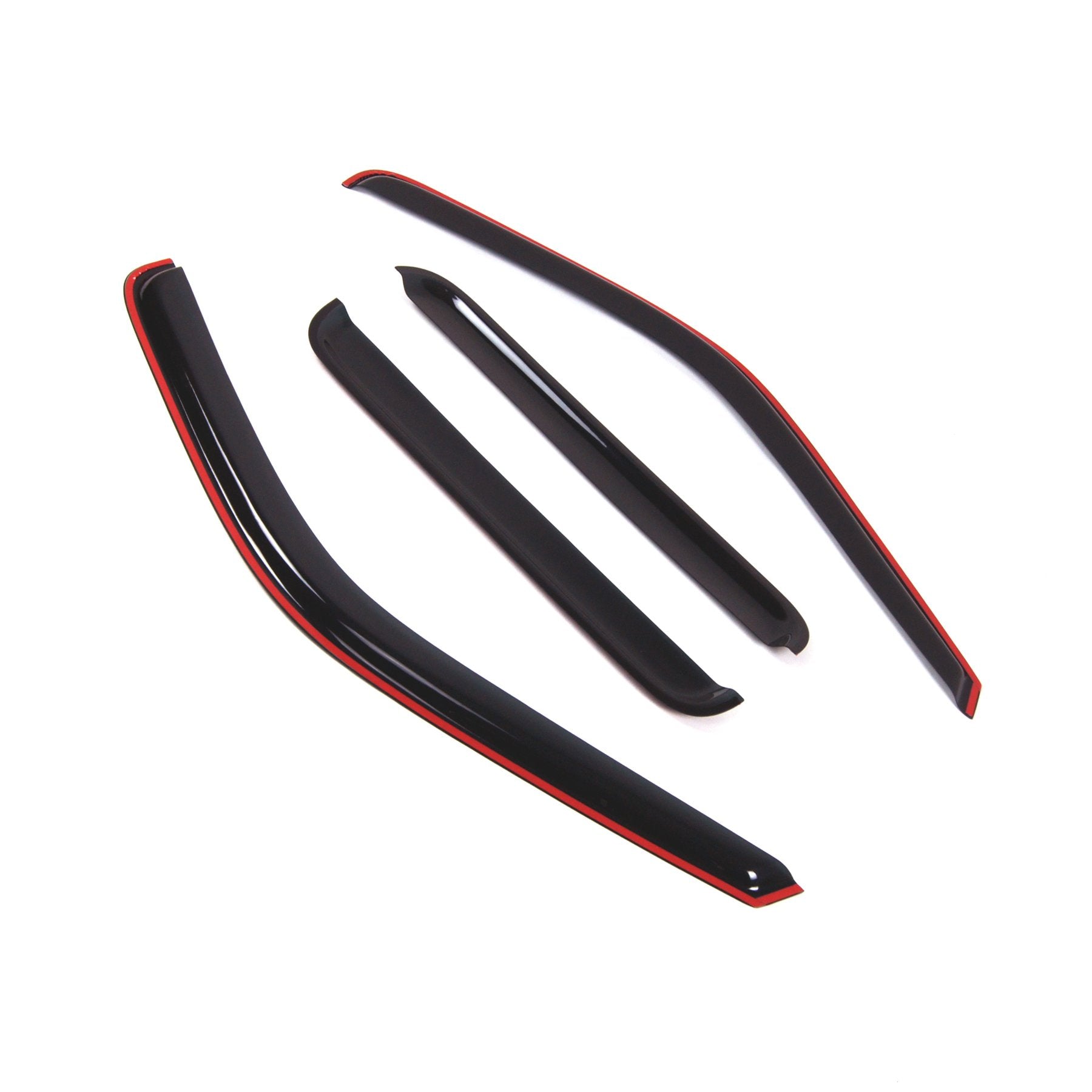 Car Window Rain Guard | In-Channel Visors Auto Side Window Deflectors | Windows Visor Rain Shields Compatible With 2017-2018 For