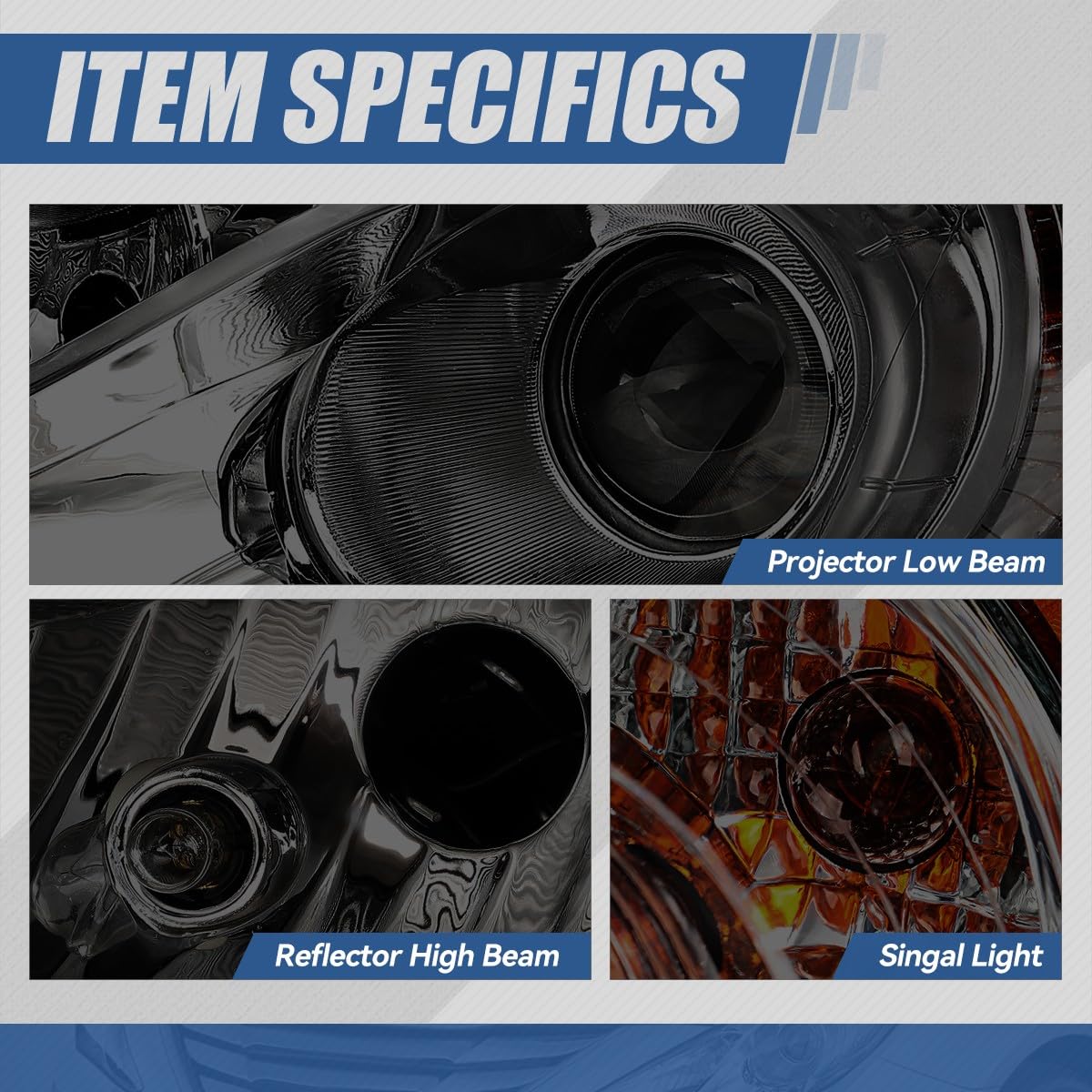 Auto Dynasty Headlights Assembly Compatible With 2011 2012 2013 2014 Sonata, Driver And Passenger Side Halogen Headlamps Replace