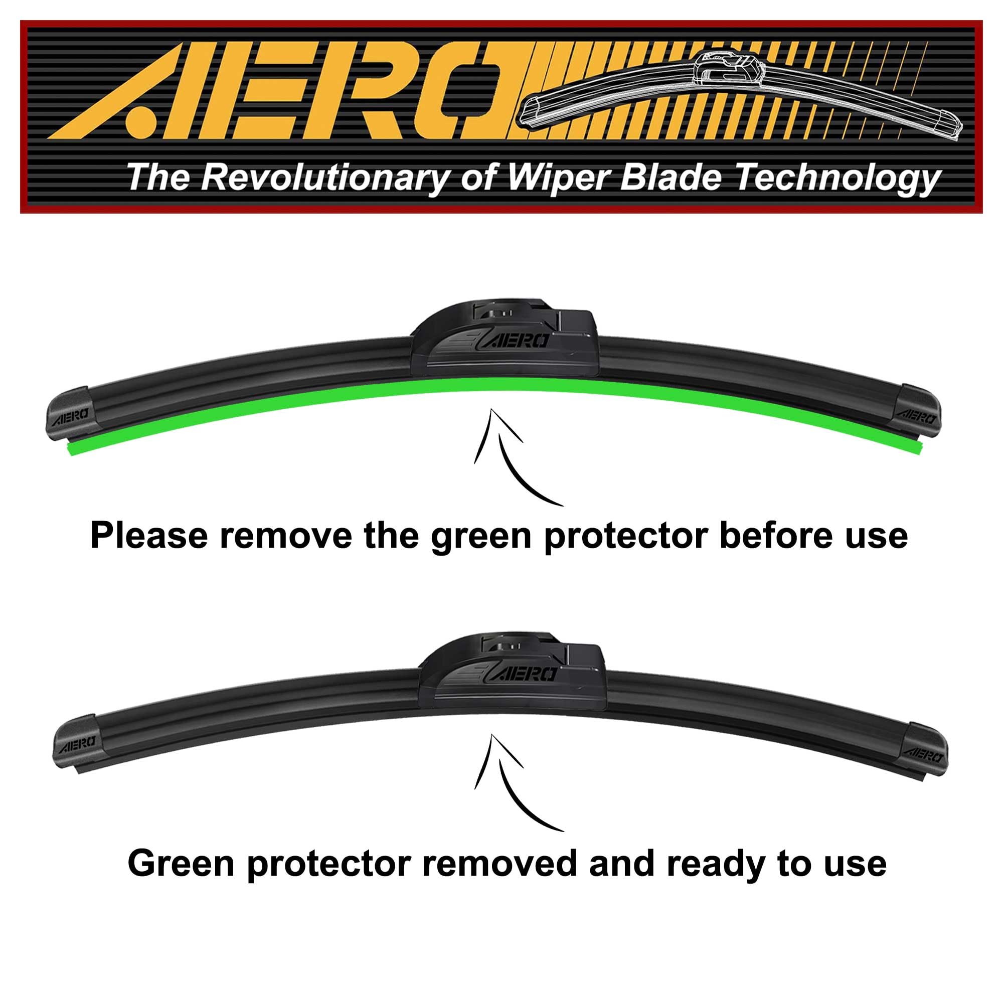 Aero Wipers Replacement For Nissan Rogue 2023-2014 (Not Sport Model) Pathfinder 2021-2013 Infiniti Qx60, 26''+17'' Front + 12''