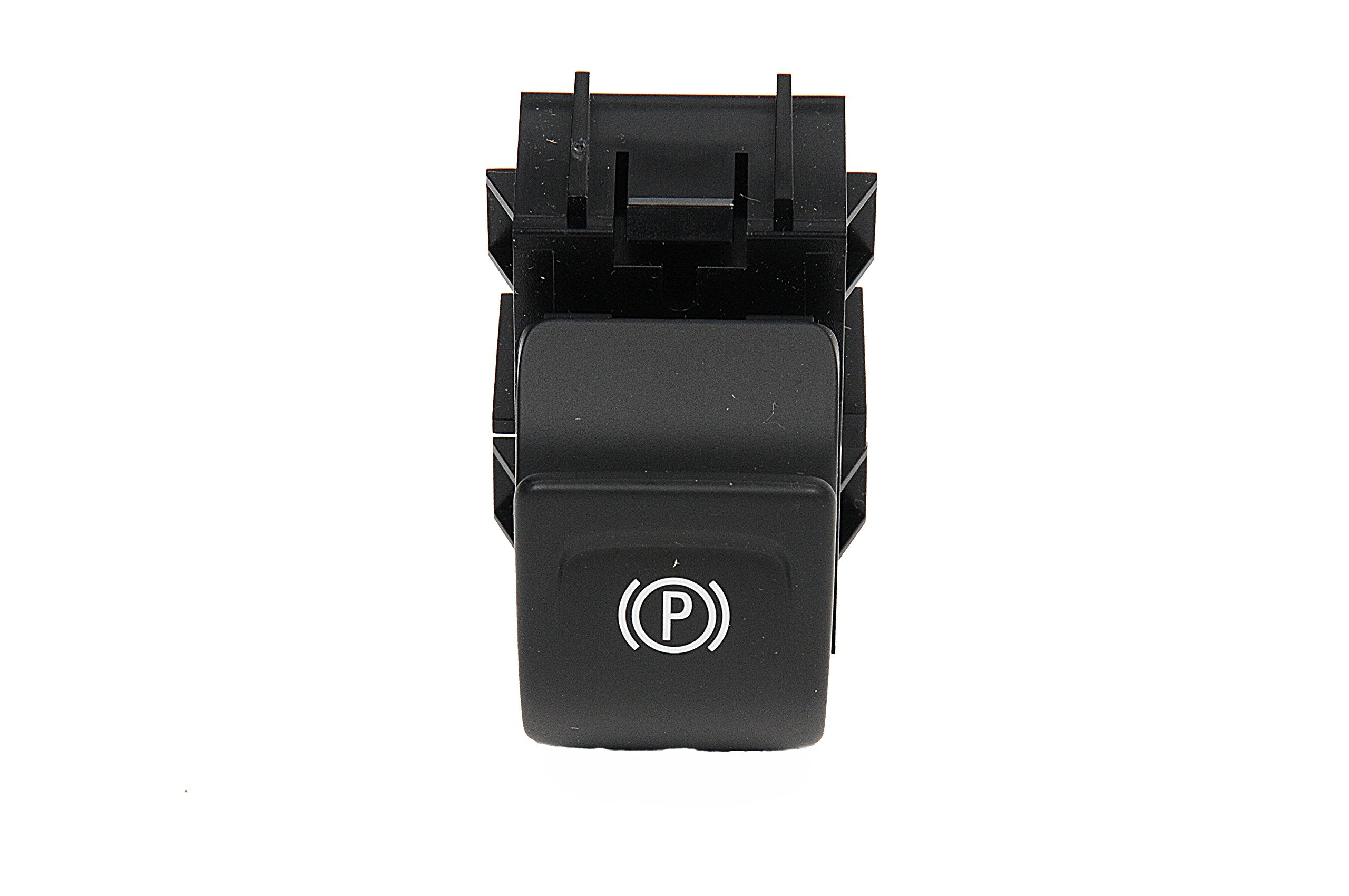 Gm 12771420 Jet Black And Ice Blue Parking Brake Switch