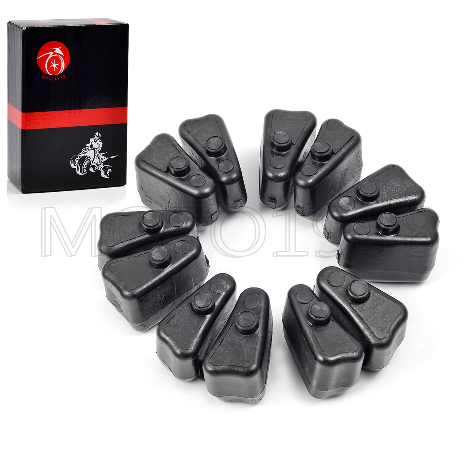 MOTO1988 Rear Wheel Damper Set Rubbers for Honda CBR600F4i, CBR600RR, CBR1000RR, RVT1000R, CBR929,