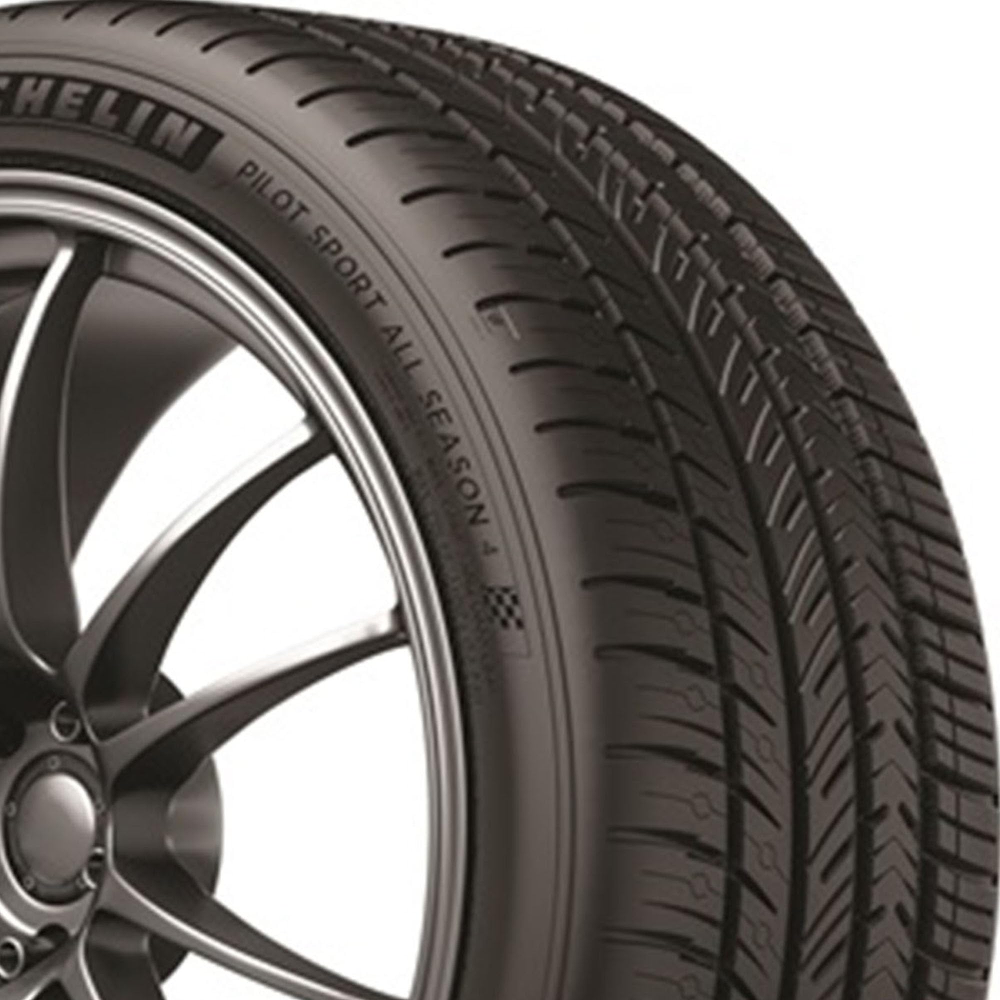 Michelin Pilot Sport All-Season 4 Car Tire For Sport And Performance Cars, 245/50Zr18/Xl 104Y