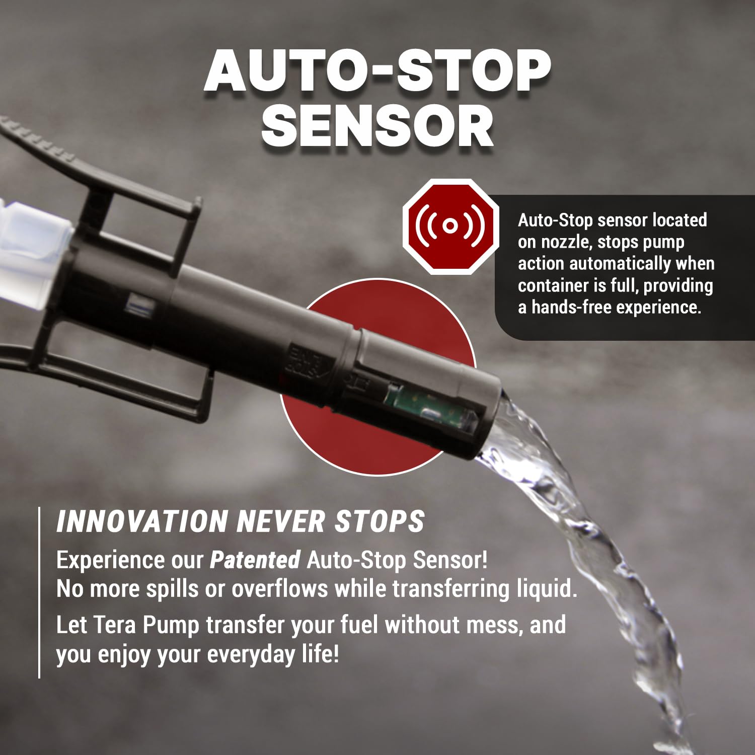 2Pk Of Tera Pump 4Th Gen Trfa01 Fuel Transfer Pump With Auto-Stop For Overfill Protection (2.4 Gpm) Includes 3X Gas Can Adapters, Long Hose, Liquid Transfer Pump For E15, E85, Gas, Diesel & More
