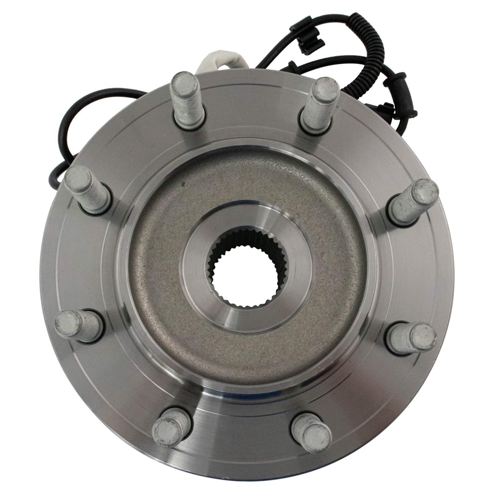 Trq Front Passenger Side Wheel Bearing & Hub Assembly With Abs Sensor Compatible With 2014-2018 Ram 2500 2013-2018 3500