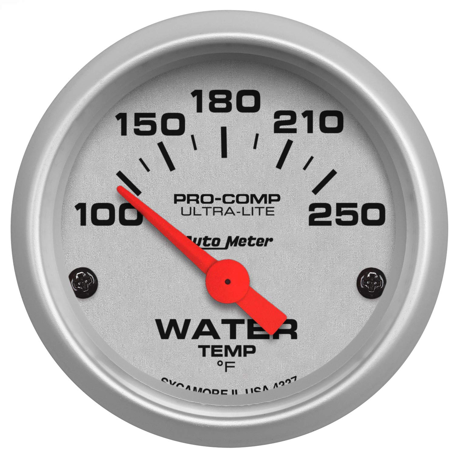 Auto Meter 7024-Ul Gauge Kit, 6 Pc, Nova 69-76, Tach/Mph/Fuel/Oilp/Wtmp/Volt, Ultra-Lite