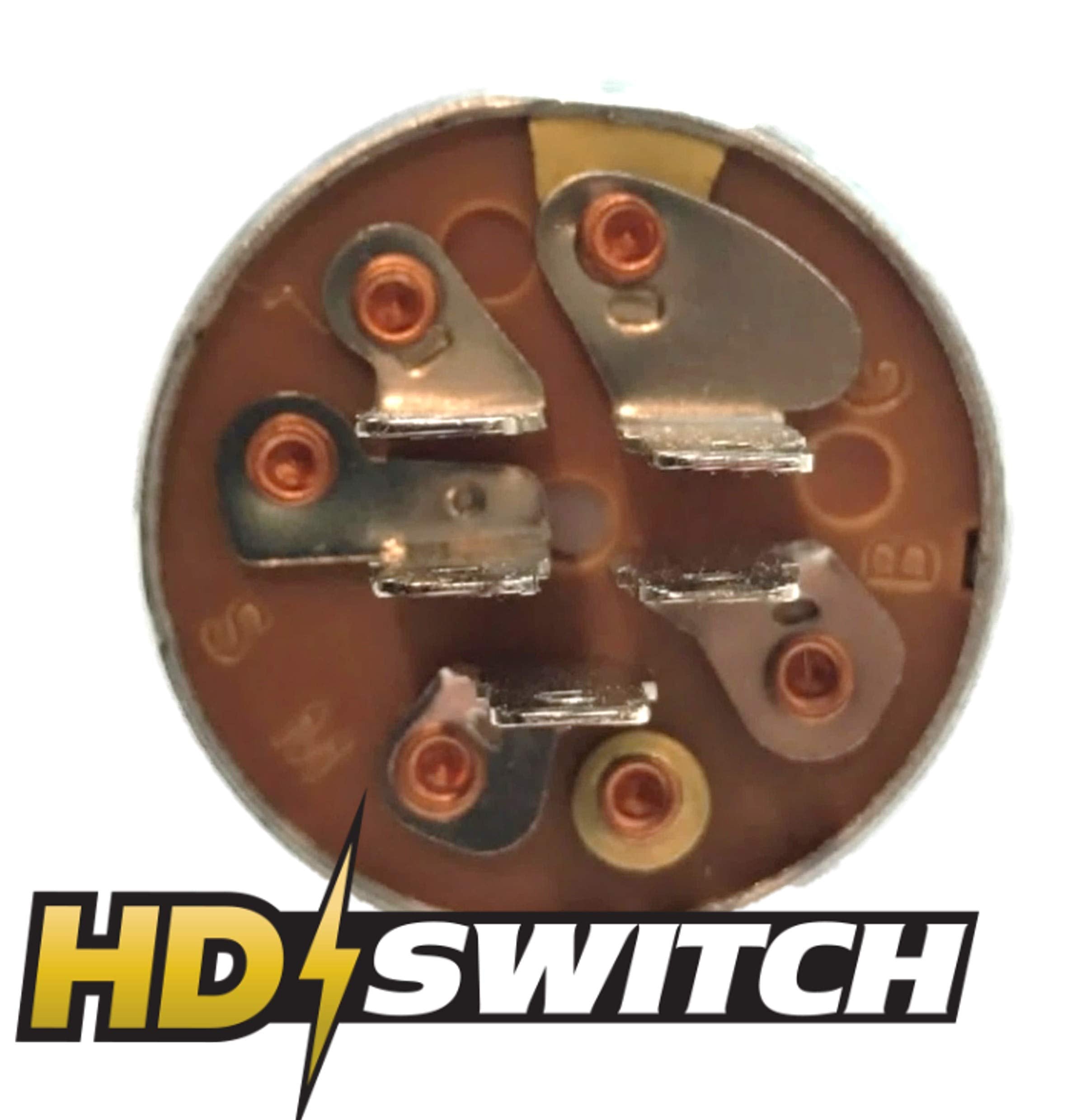Hd Switch Ignition Key Switch Fits Part Numbers Std365402 925-0267 925-0267B 725-0267A & 21064 For Cub Cadet Mtd Craftsman Ridin