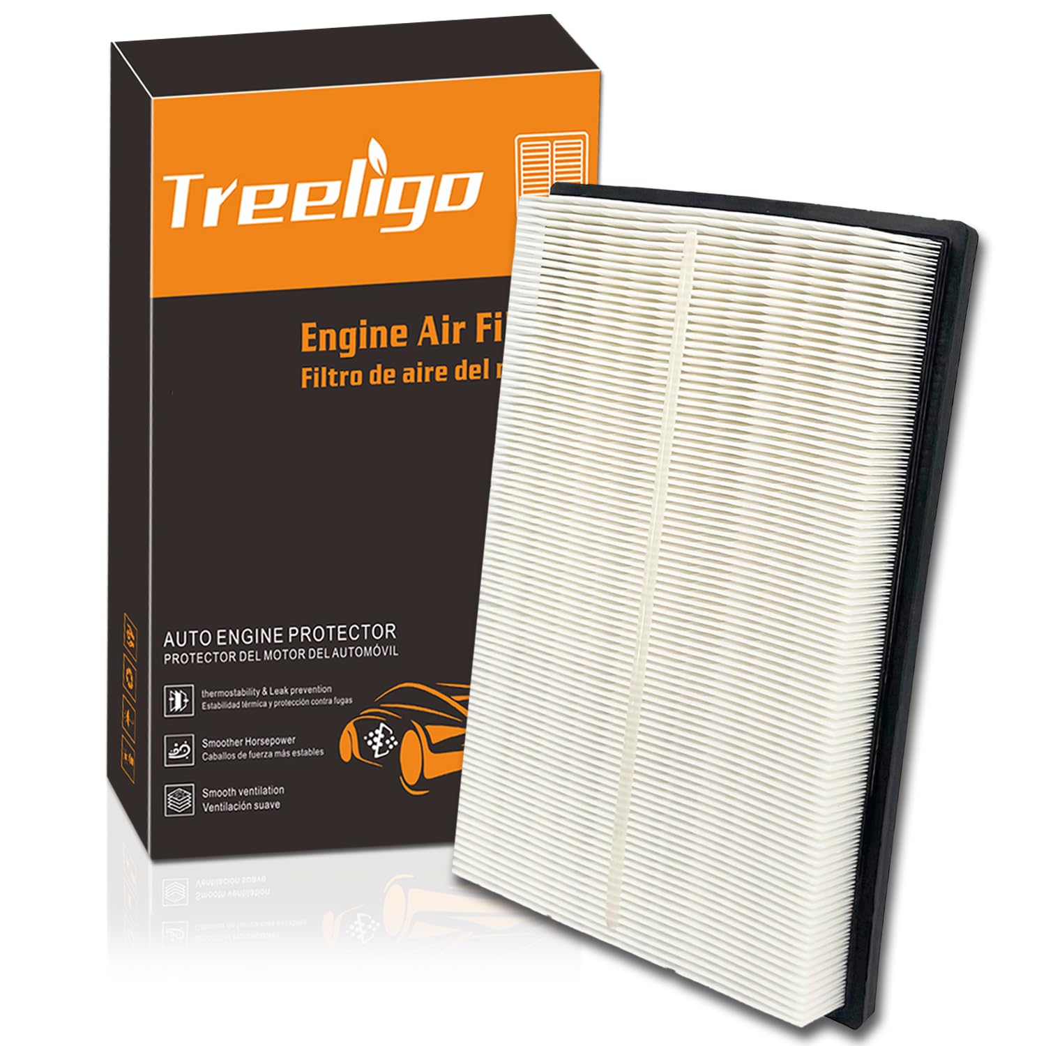 CA10677 Engine Air Filter, Replacement for RAV4 2.5L(Gas Only) 2013-2018 Camry(Hybrid) 2012-2017 Avalon(Hybrid) 2013-2018 LS460 