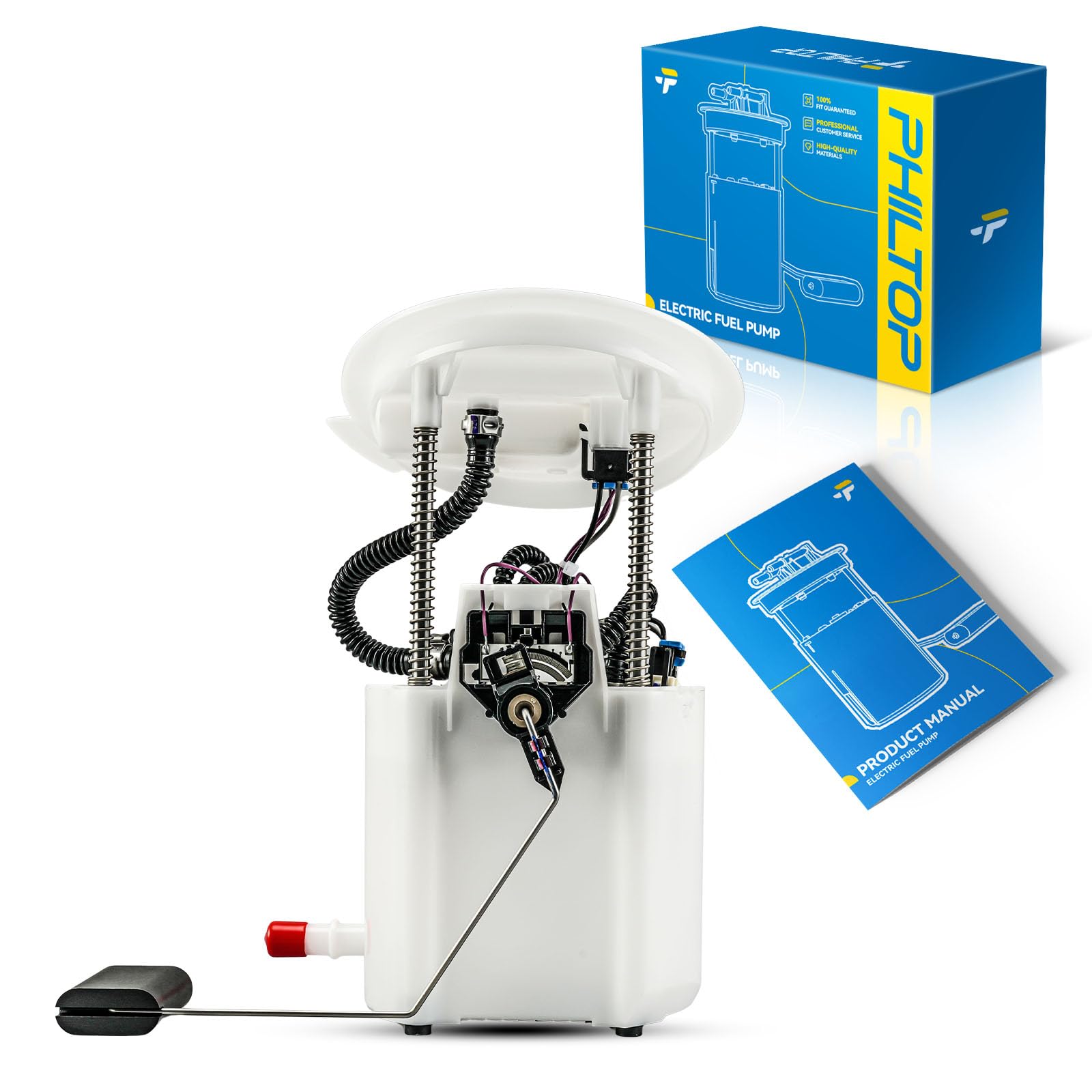PHILTOP FG1999 Electric Fuel Pump Assembly Fit for Mustang 2015-2017 5.0L, Mustang 2015-2017 3.7L, Electric Fuel Pump Module Ass